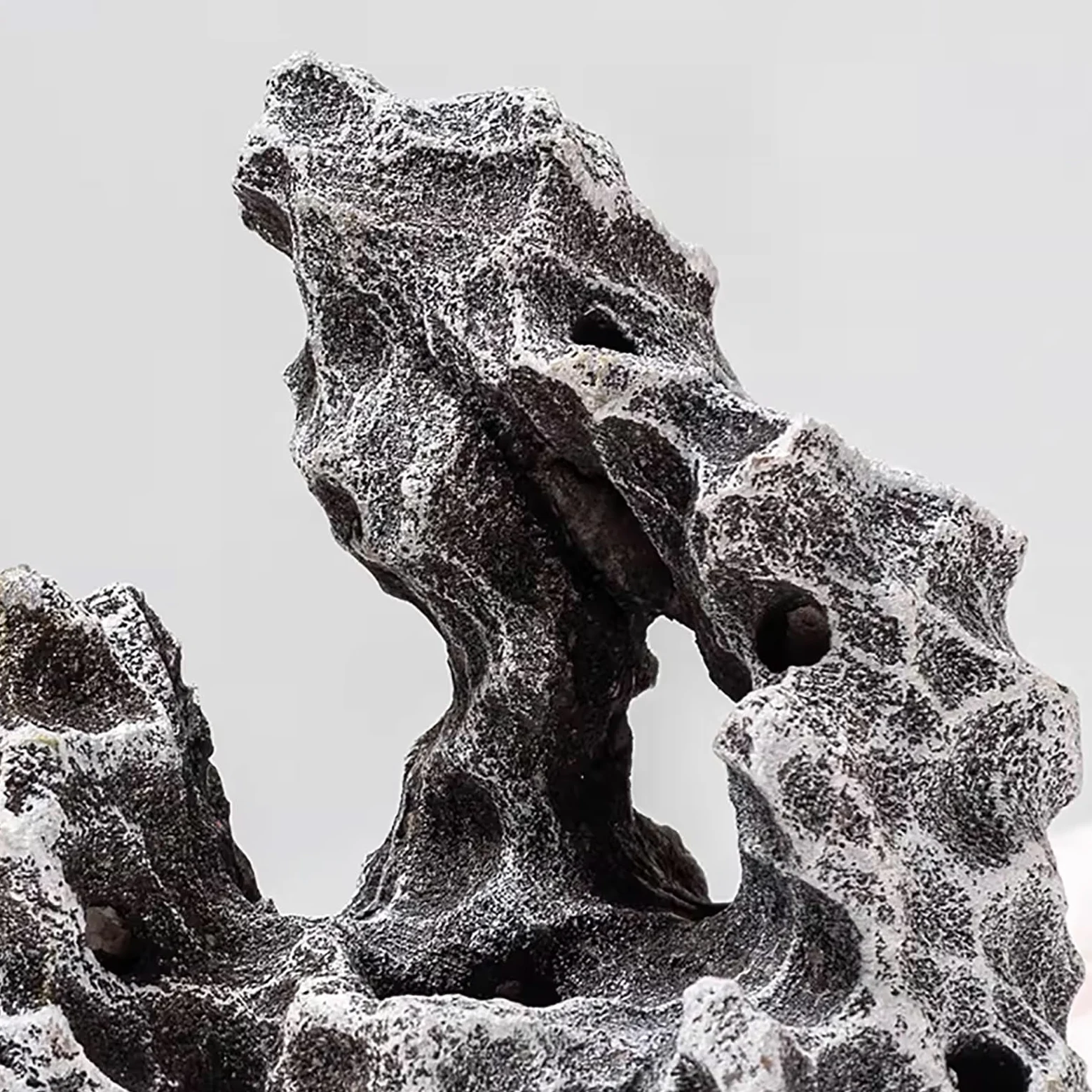 Dekoracja domu: Symulowane Rockeries, Miniaturowe kamienie górskie, dekoracyjne skały do akwariów, mikro-krajobraz akcesoria do bonsai i roślin doniczkowych (10,7 cm)