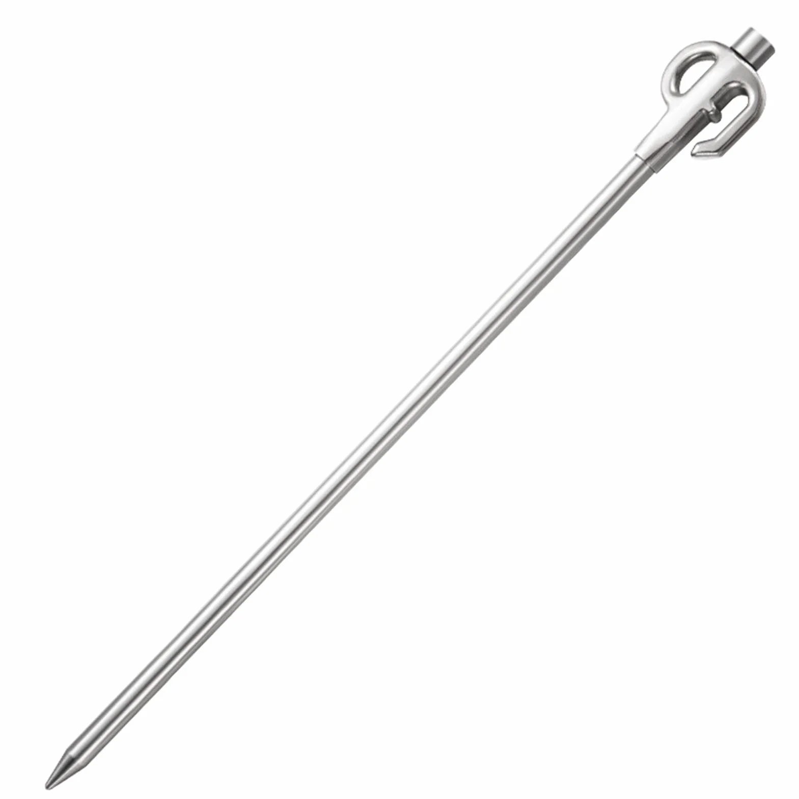 Heavy Duty Dog Tie Out Stake, 17.56x1.97x0.47inches, 360° Swivel Stainless Steel Outdoor