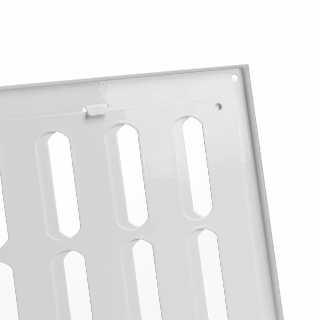 300x150mm biała kratka przesuwna z blachy stalowej - kratka wentylacyjna kratka wentylacyjna kratka wentylacyjna