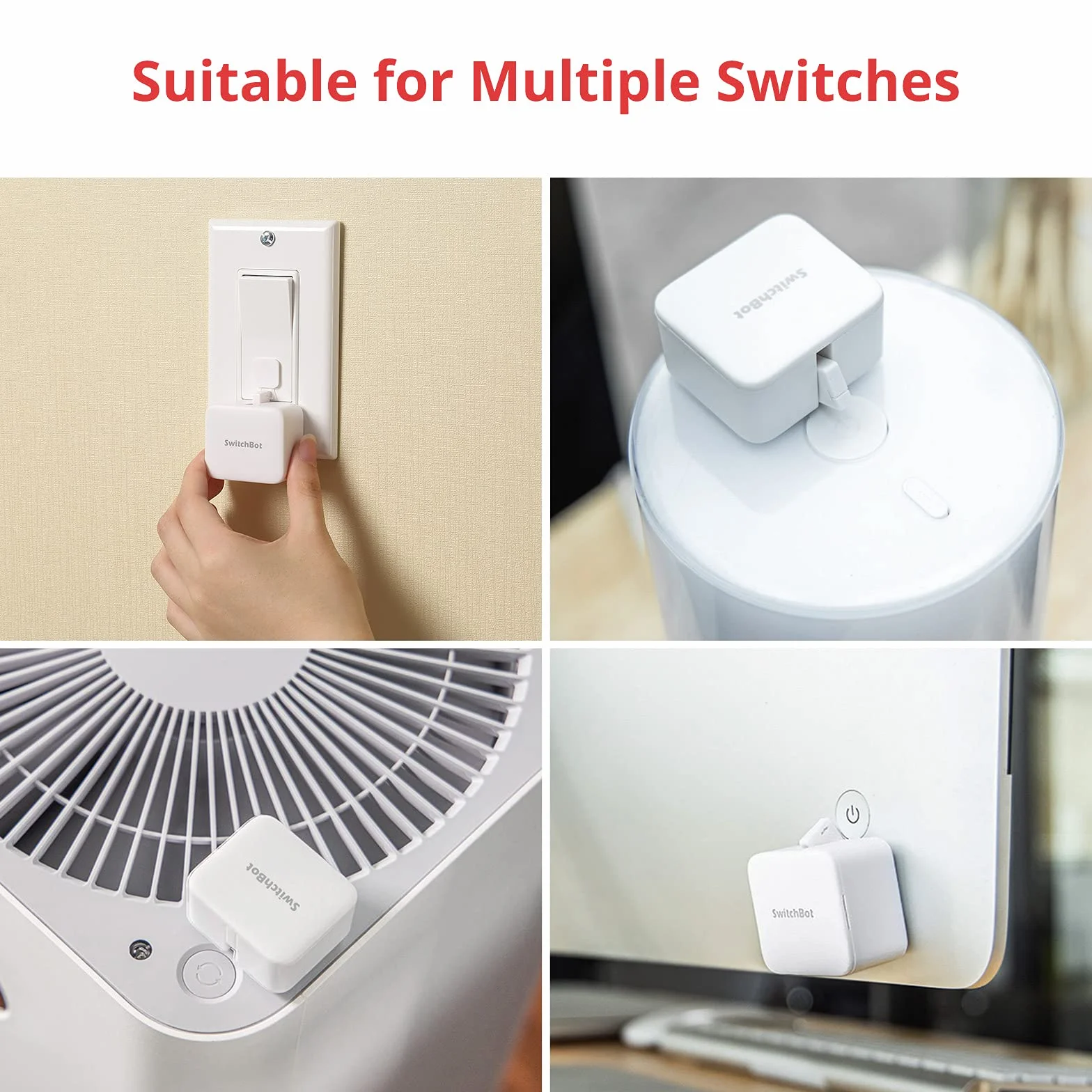 Switchbot S1 Przełącznik Biały 4,25 x 3,65 x 2,4 cm 39 g