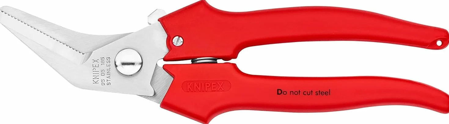 KNIPEX Nożyczki uniwersalne 185 mm 95 05 185