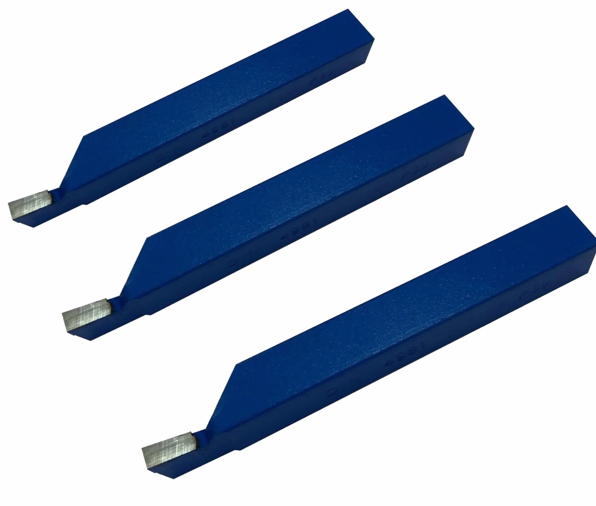 CNC QUALITÄT Zestaw stali tokarskiej - 3 sztuki stali do cięcia - dłuto tokarskie 12 x 12 mm