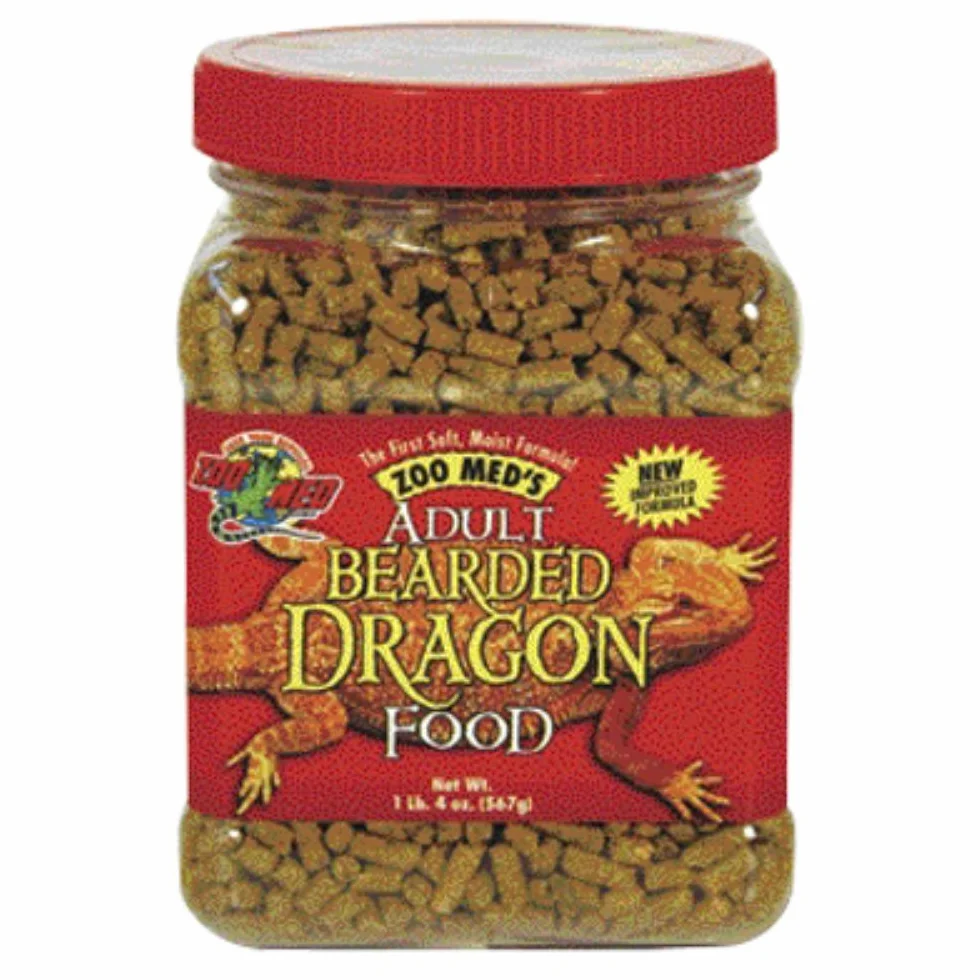 Zoo Med Natural Bearded Dragon Food Adult 567 g, granulki na nasiona bargu