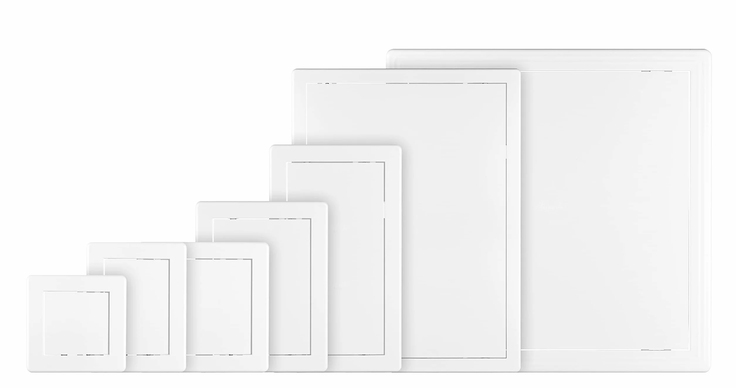 Awenta Drzwi z tworzywa sztucznego 150 x 200 mm biała pokrywa klapy otwierającej zamek do drzwi skrzynkowych