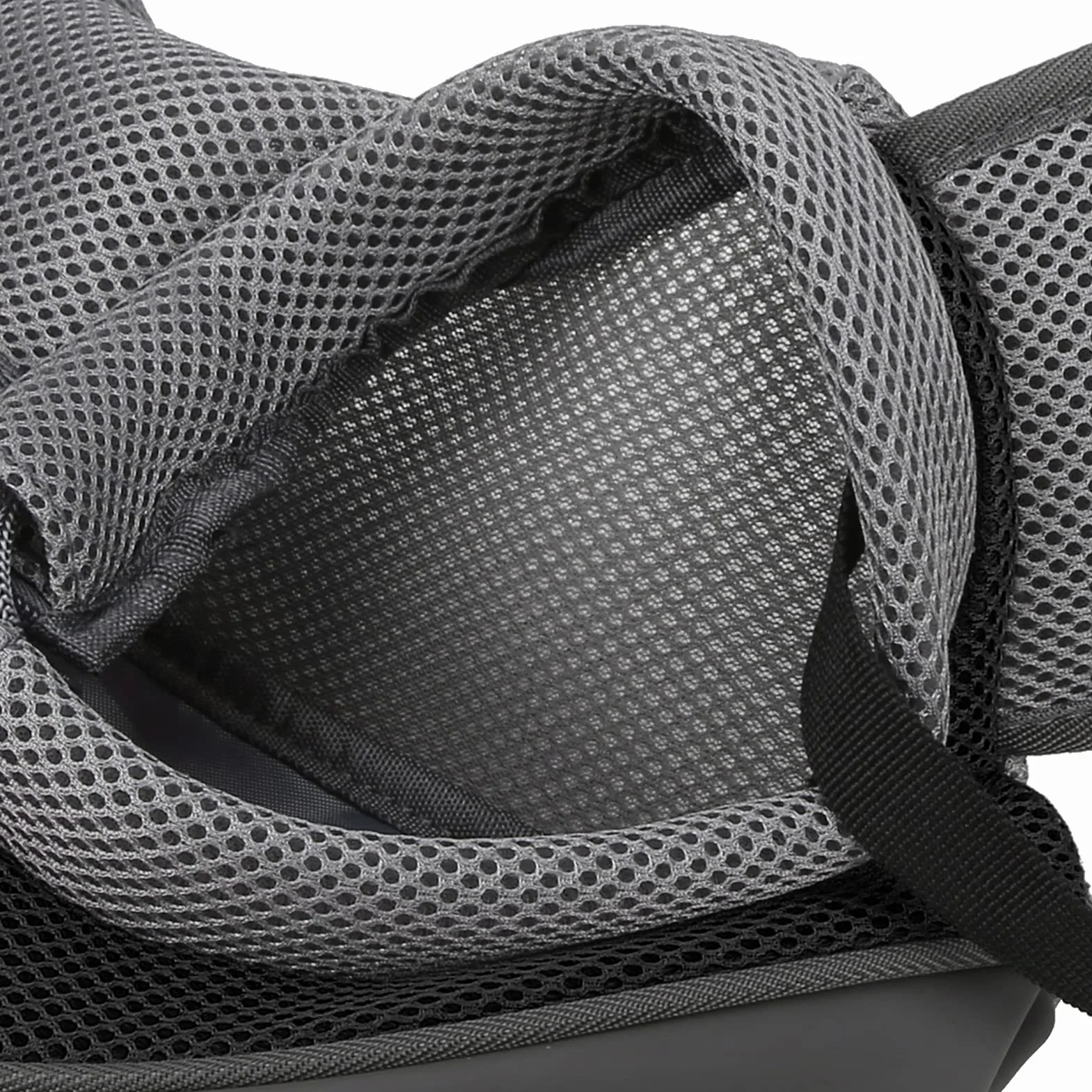 Torba podróżna dla kota i psa Przenośna torba na ramię typu crossbody Oddychający siatkowy plecak dla zwierząt (szary), duży