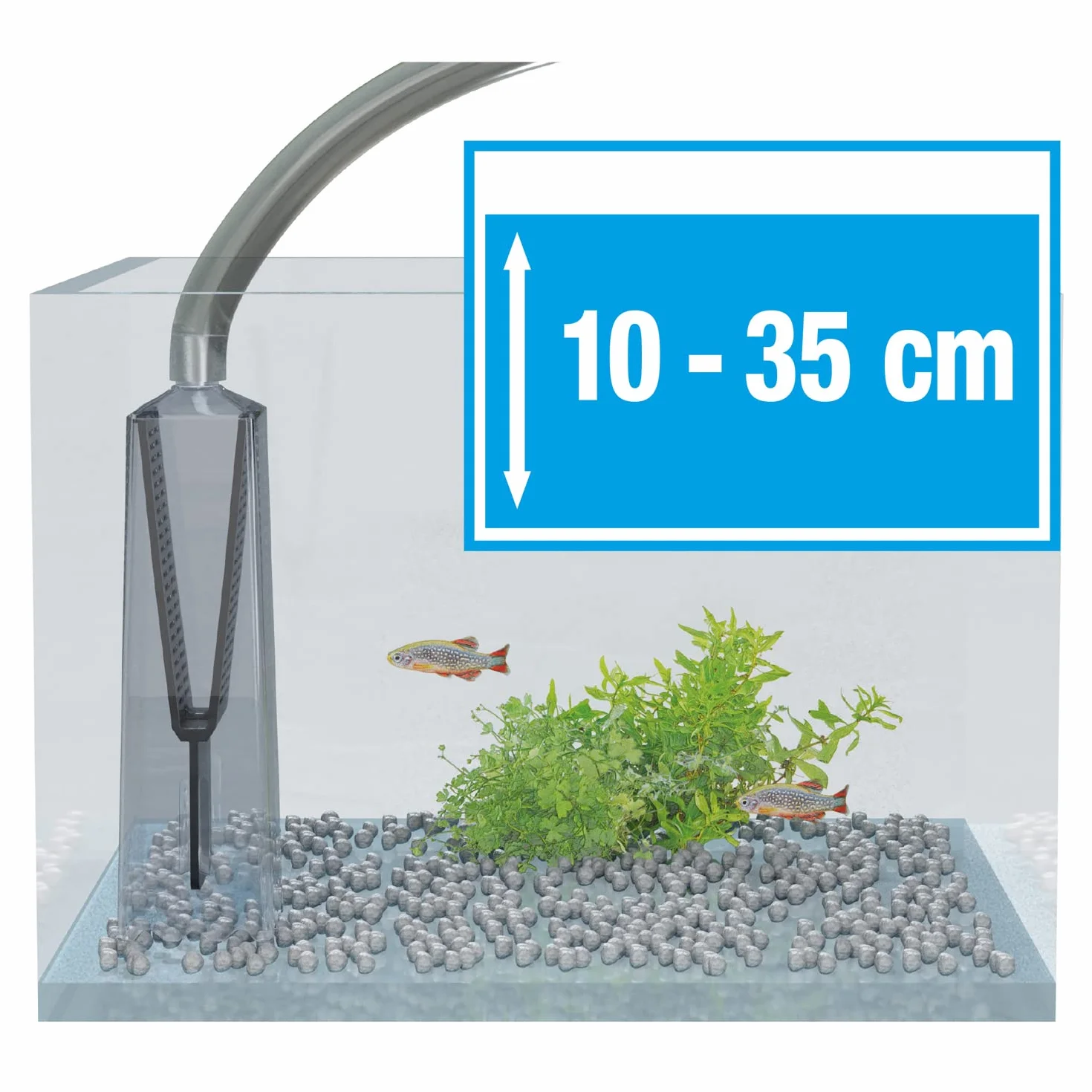 JBL PROCLEAN AQUA EX 10-35 środek do czyszczenia podkładu do akwariów 10-35 cm