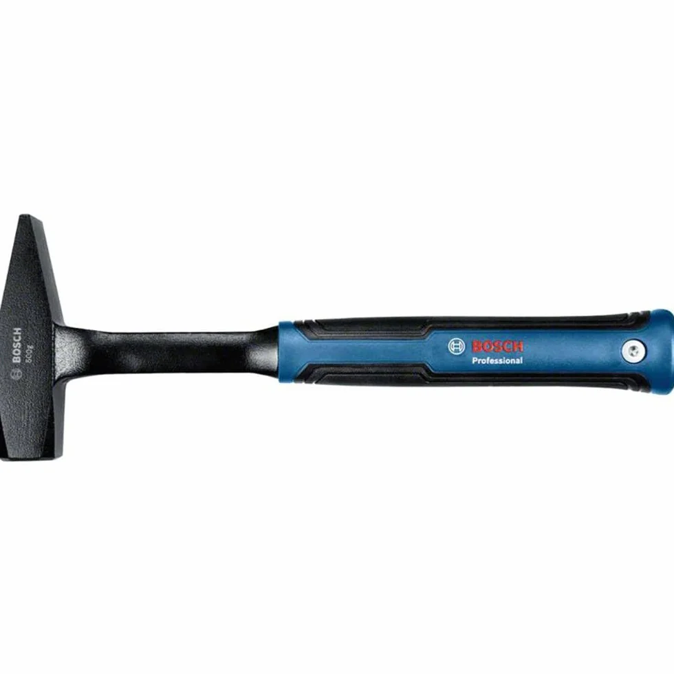 Bosch Professional: młotek ślusarski 500g (obuch i trzonek wykonane z jednego odlewu, ergonomiczna rękojeść) - Amazon Exclusive Set