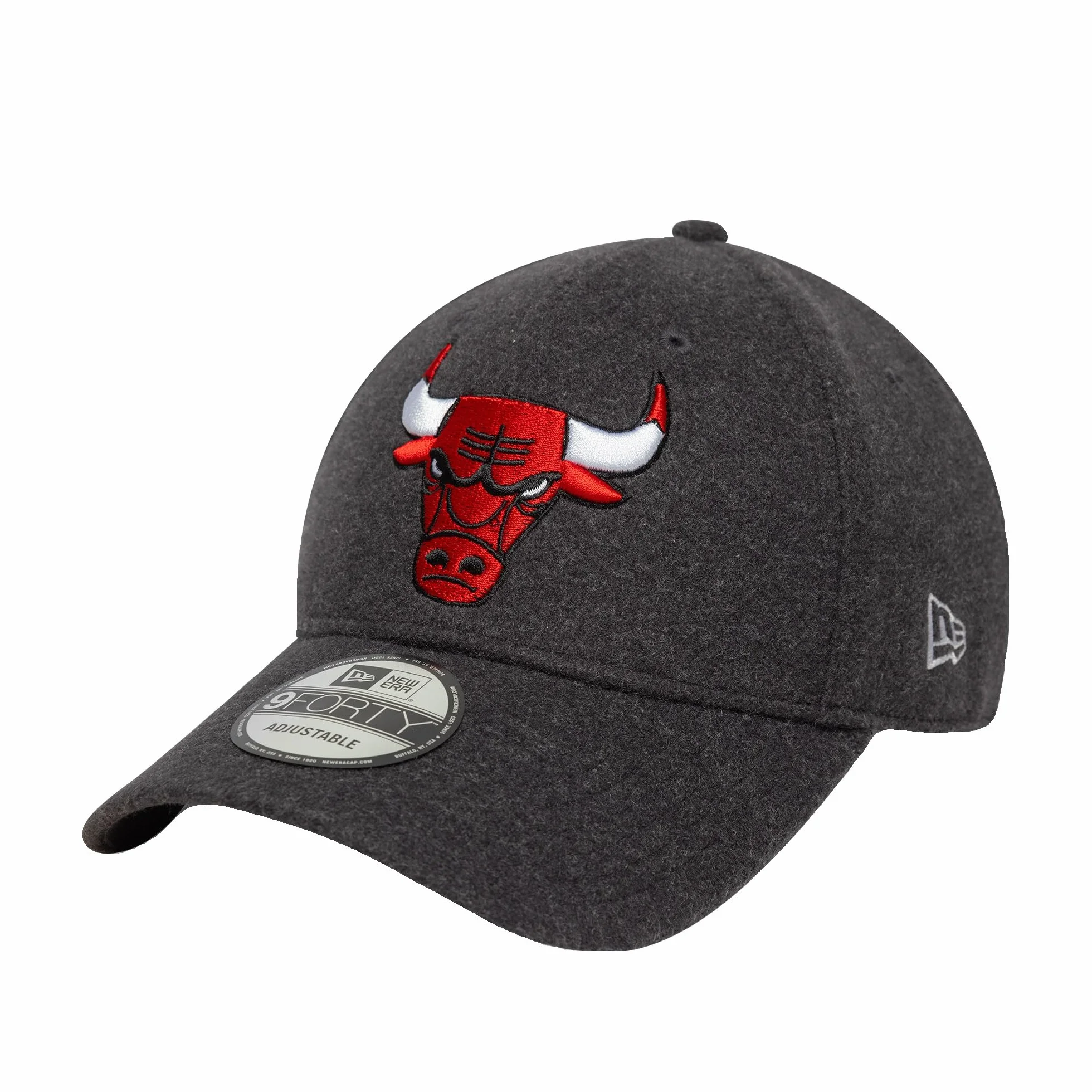 New Era Melton Wool 9Forty Chibul Grh DK GREY One Size