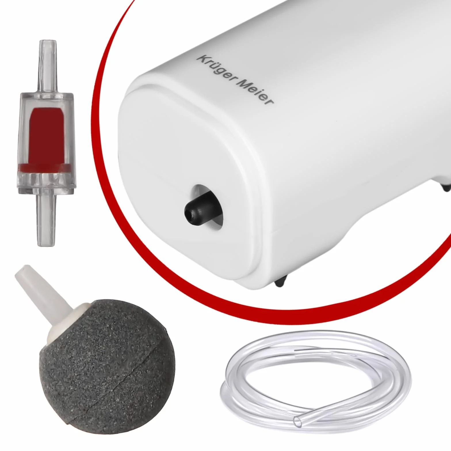 Kruger Meier Windboe Kit - zestaw napowietrzacz do akwarium 180l/h