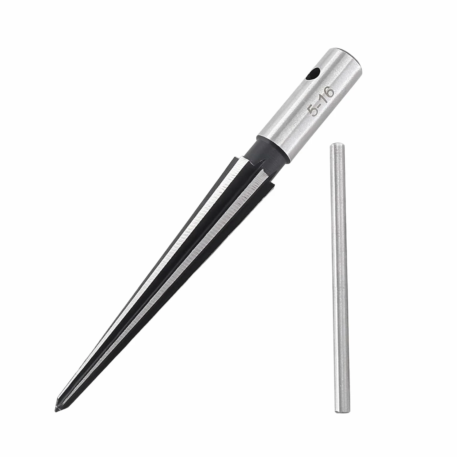 T Handle Tapered Reamer, Wood Hole Reamer, Precision Tapered Hand Reamer, Tapered Reamer for Metal, Hole Reaming Tool, Woodworking Hole Repair Tool, Precision Reaming Tool, Metal Hole Reamer