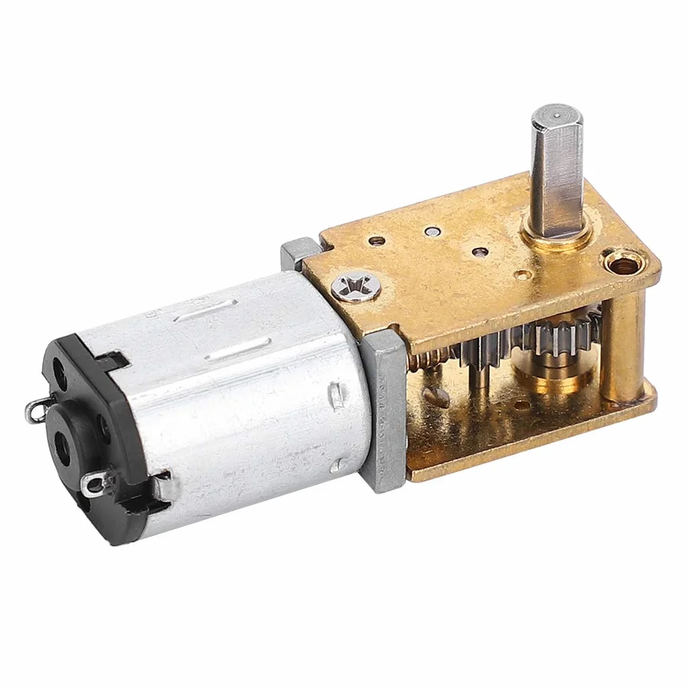 Mini przekładnia, mikro-turbo silnik ślimakowy N20, do zamków elektronicznych, robotów i inteligentnych kamer samochodowych (DC3V 30 obr./min) (DC6V 35 obr./min)