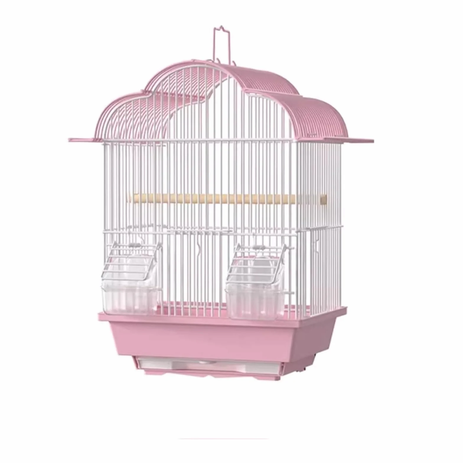 Klatka dla ptaków Klatka dla ptaków Papuga Specjalna klatka dla ptaków Dom Duża ekologiczna willa Dom dla zwierząt(Pink)