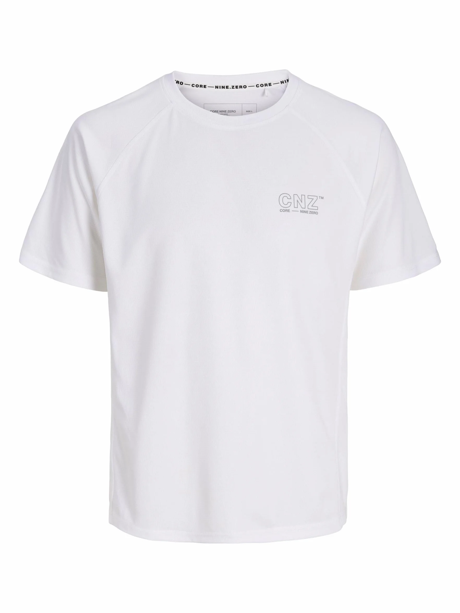 JACK & JONES Koszulka męska Jcocnz Noos, Bright White, M