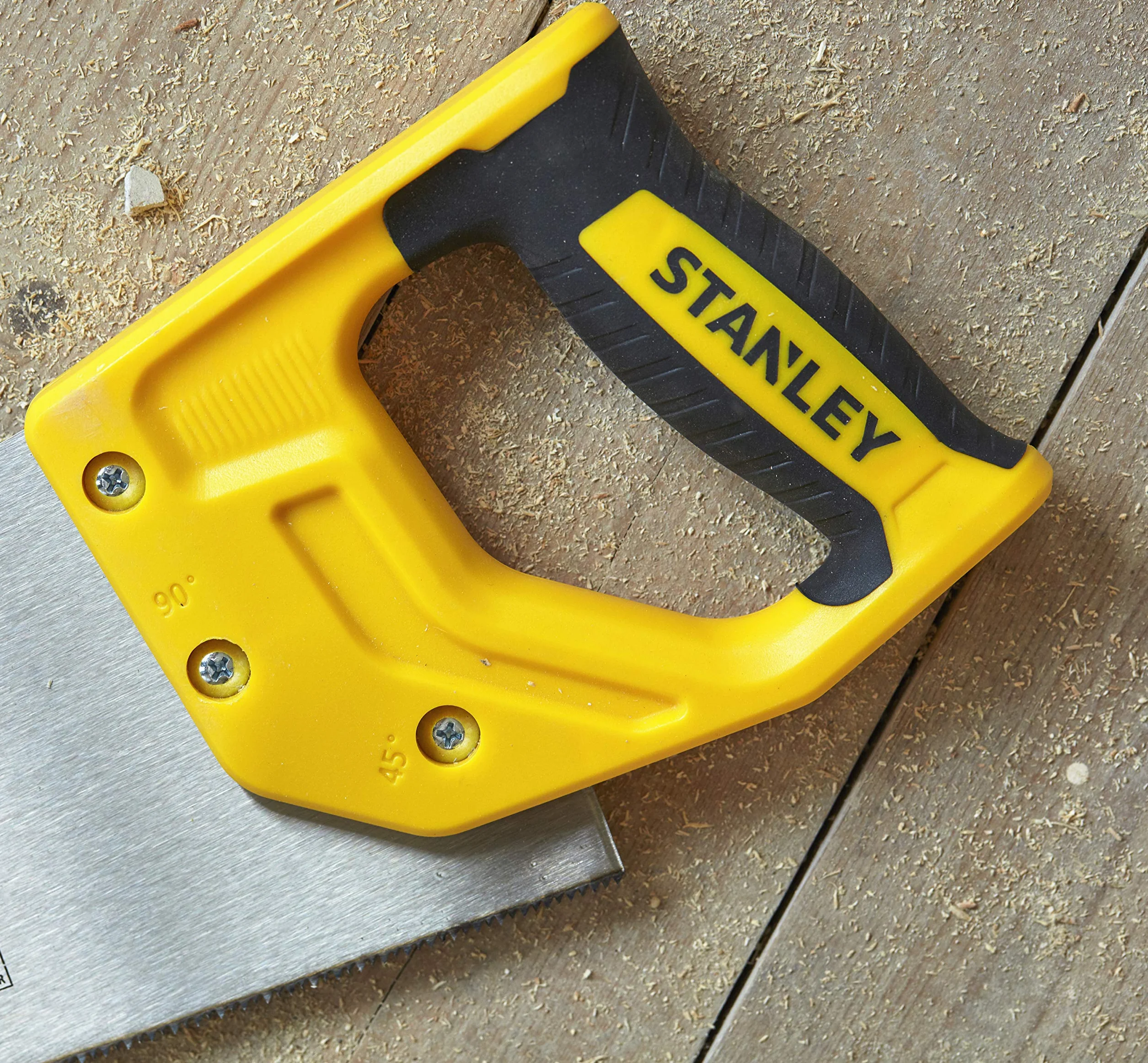 Stanley Piła ręczna Sharpcut (18"/450 mm, lisi ogon z 11 zębami/cal do precyzyjnej pracy, podwójnie szlifowane, hartowane indukcyjnie ząbki) STHT20370-1