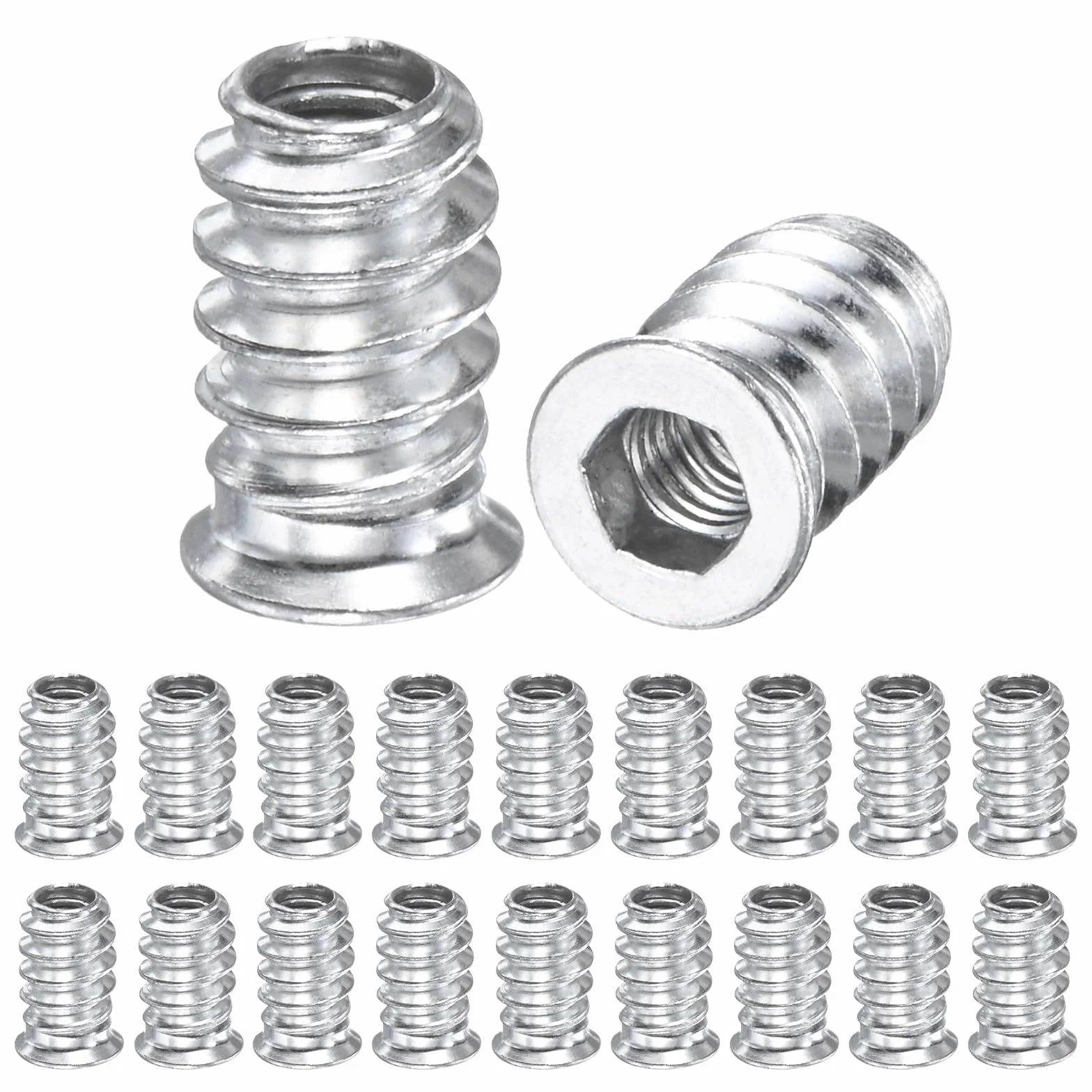 Nakrętka wkręcana M8 x 15 mm ocynkowana sześciokątna 30 sztuk
