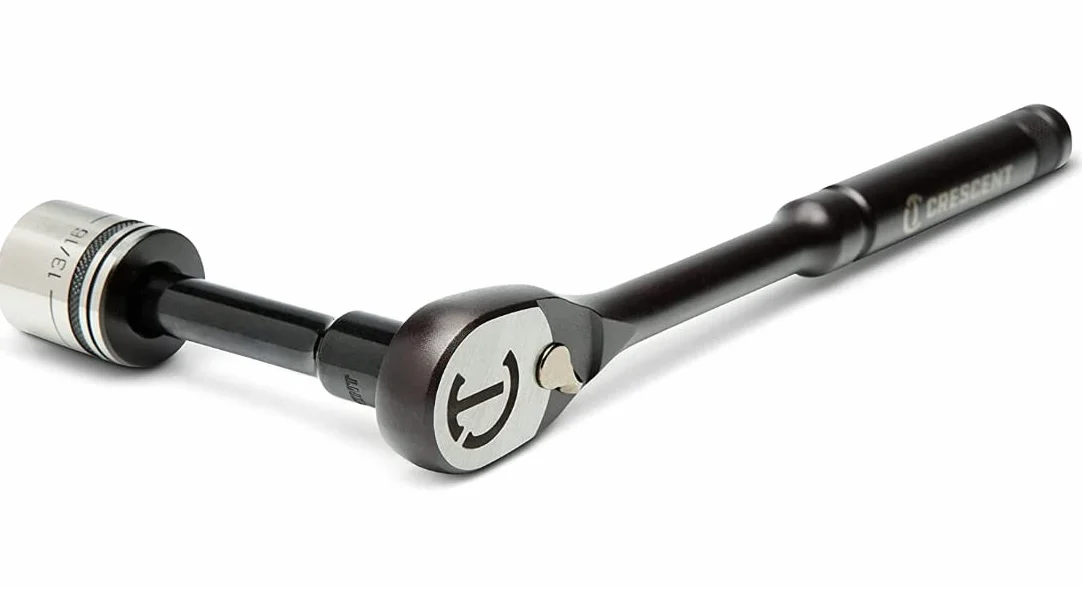 Crescent CSWS38B X10 zestaw kluczy nasadowych, 20 sztuk, z głowicą niskoprofilową i dźwignią podtynkową, 3/8" / 9,525 mm