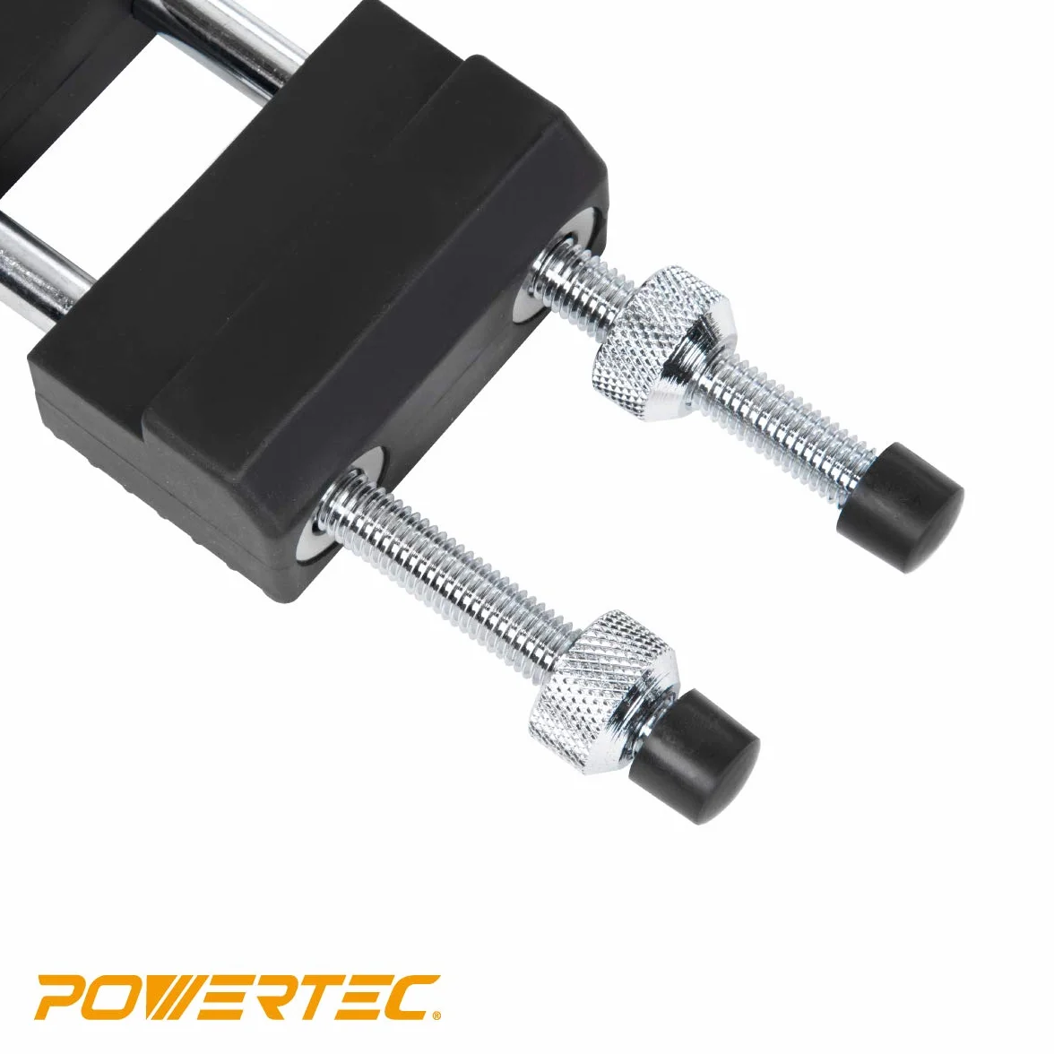 POWERTEC Uchwyt na kamień do ostrzenia, regulowany uchwyt do ostrzenia noży 5-1/5.1 cm do 23 cm, antypoślizgowa gumowa podstawa do osełki, mokrego kamienia, kamieni diamentowych, kamieni wodnych,