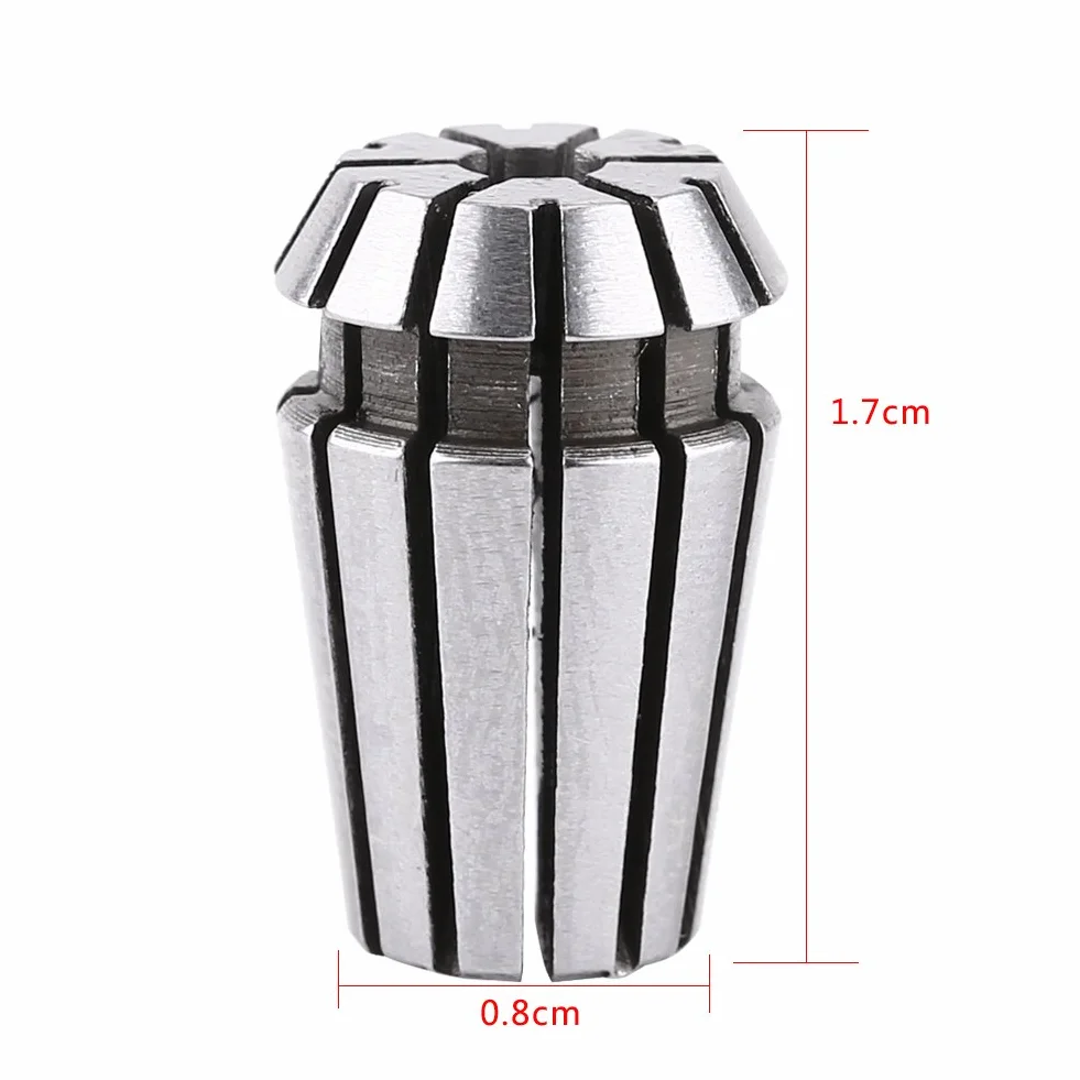 3 szt. 1/8 ''(3.175mm) ER11 precyzyjna tuleja zaciskowa CNC, narzędzie uchwytowe tokarki frezarskiej 4mm 6mm, pasuje do grawerki do pracy