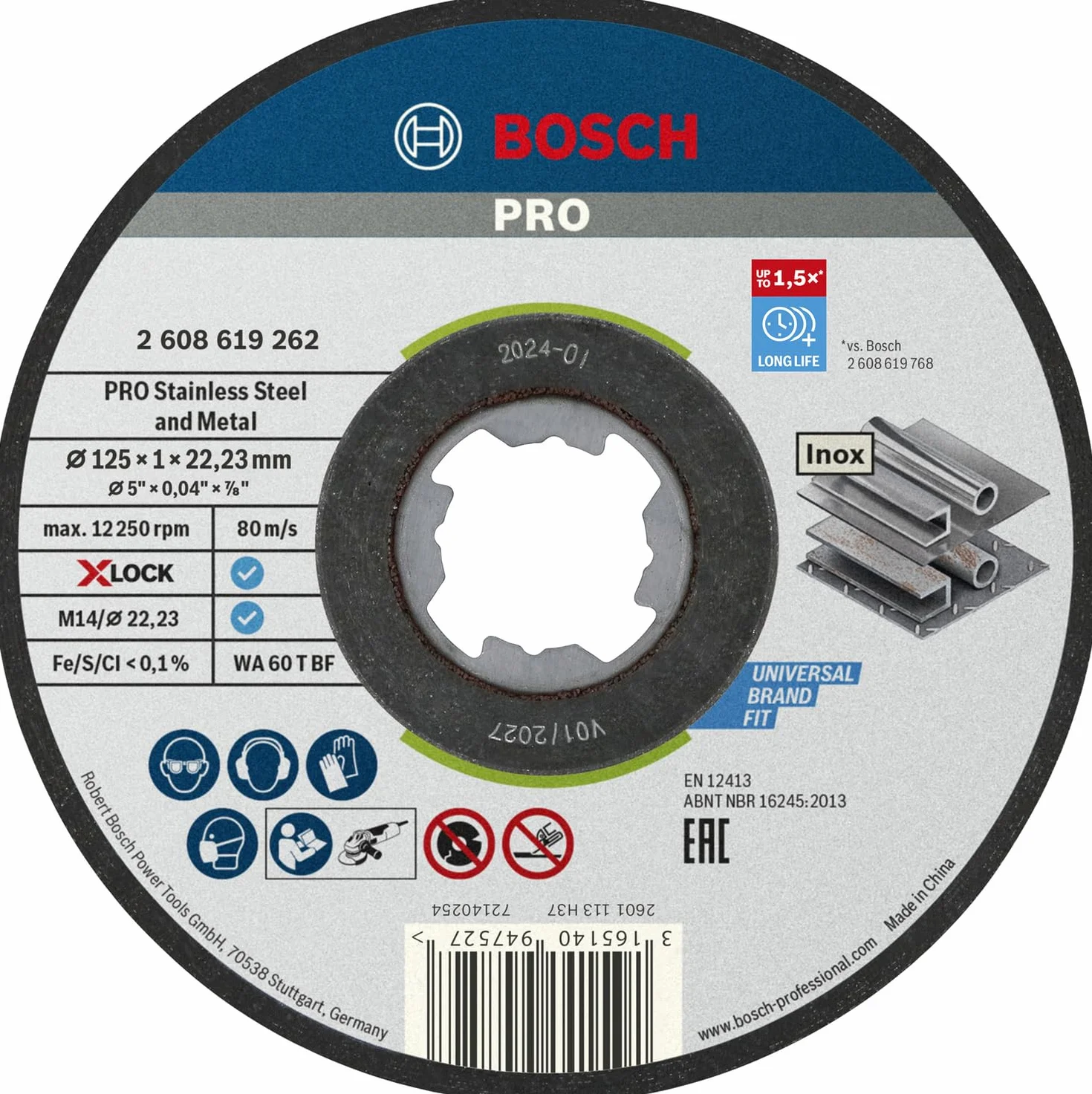 Bosch Professional Tarcza Ø 125 mm