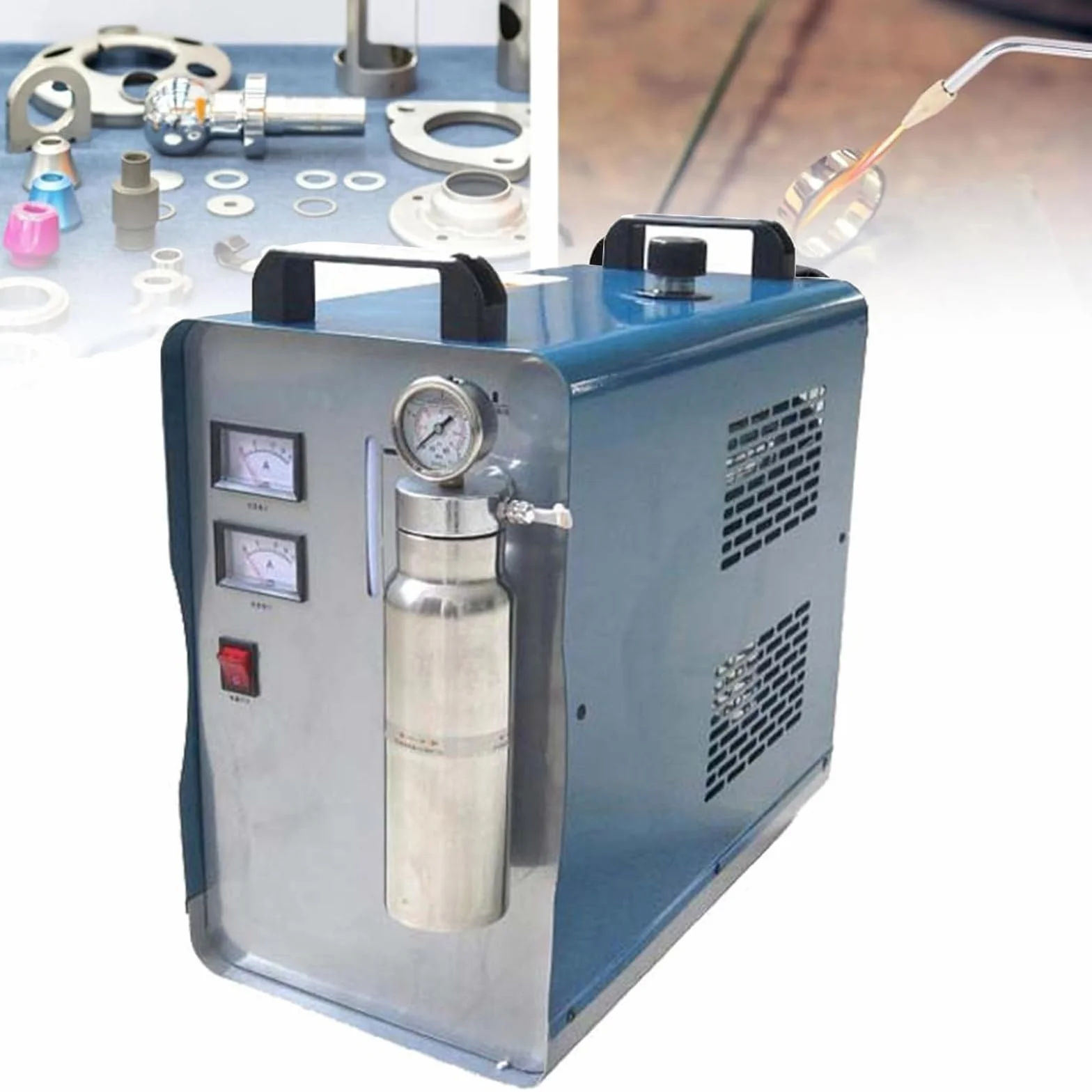 Akrylowa polerka, 75 l/95 l/150 l, przenośna spawarka wodorowa HHO Generator płomienia gazowego z zestawem końcówek palnika do polerowania dekoracji z pleksiglasu, H260-150L/H