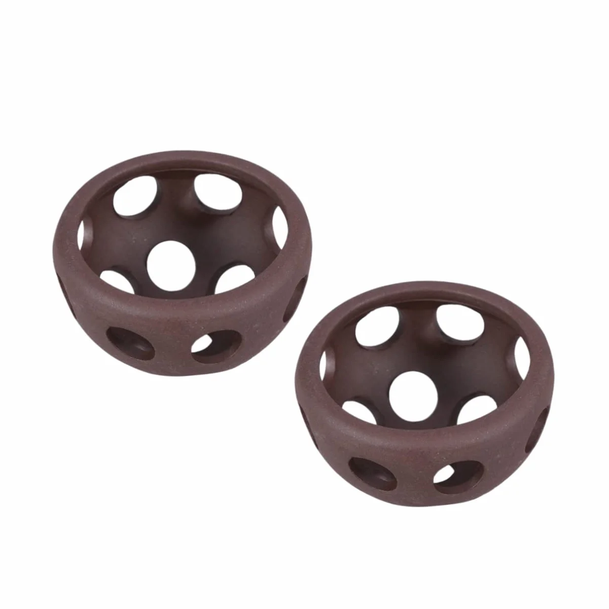 VANZACK 2-pakowy Zestaw Do Hodowli Ryb Akwariowych Porowaty Ceramiczny Domek Dla Krewetek