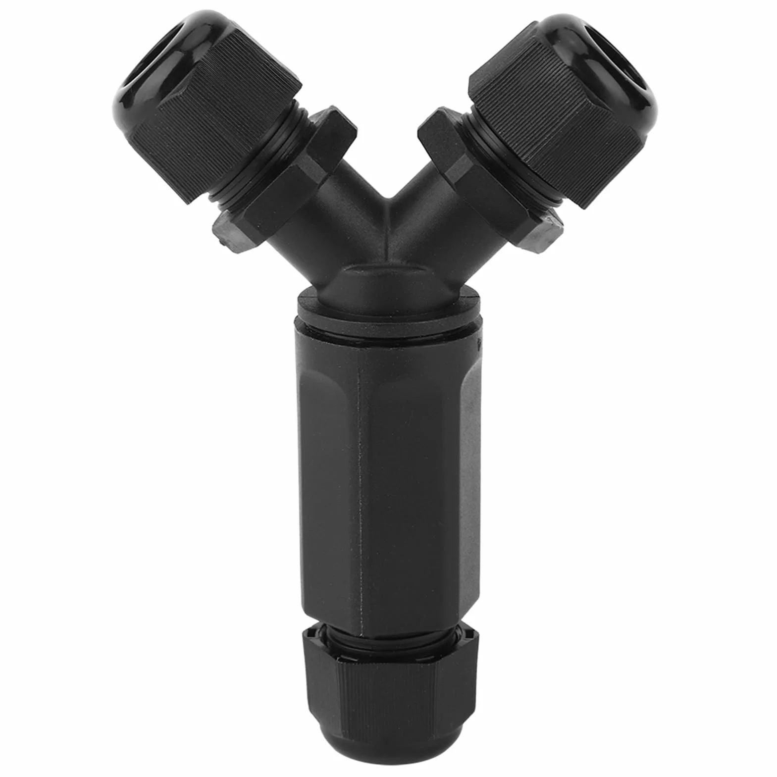 LED IP68 wasserdichte Stecker 3-Wege-3-Pin-Y-Typ-Kabelstecker, wasserdichte Kabelstecker für elektrisches Zubehör