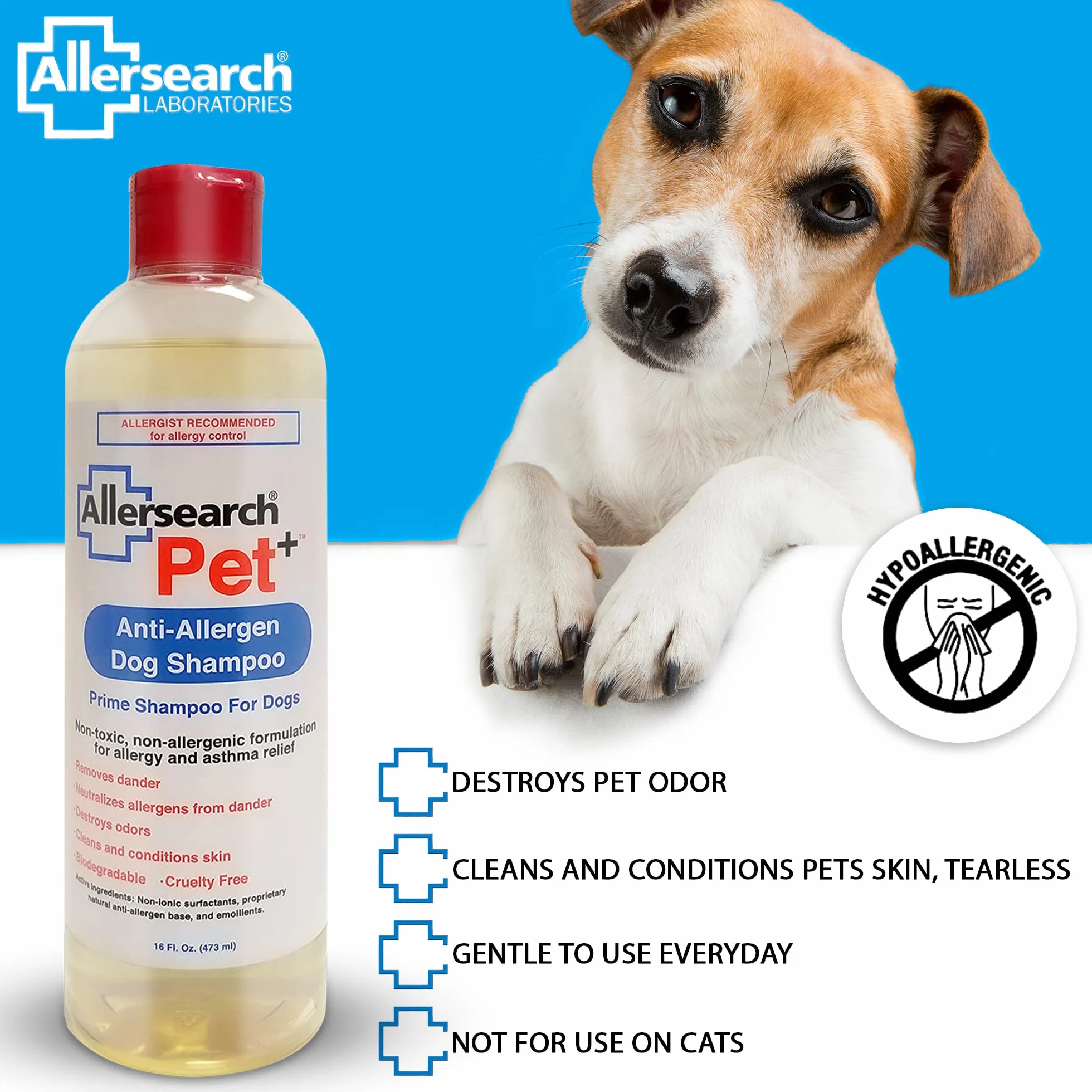 Allersearch Szampon antyalergenowy dla psów Pet+ 473 ml