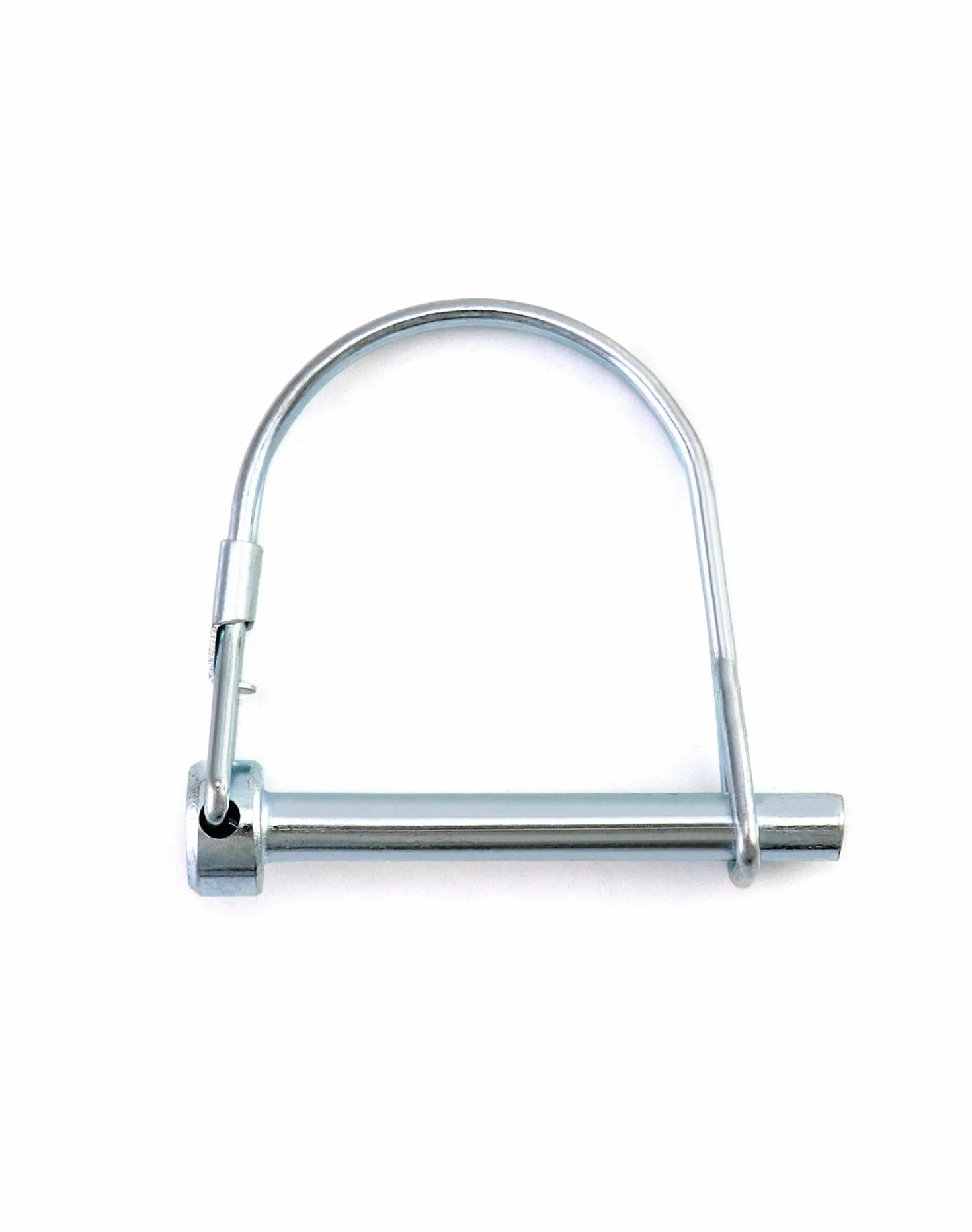 QWORK® 10 szt. Zawleczka, zawleczka ze stali węglowej Okrągły kabłąk do ogrodu na trawniku - 6 x 50 mm