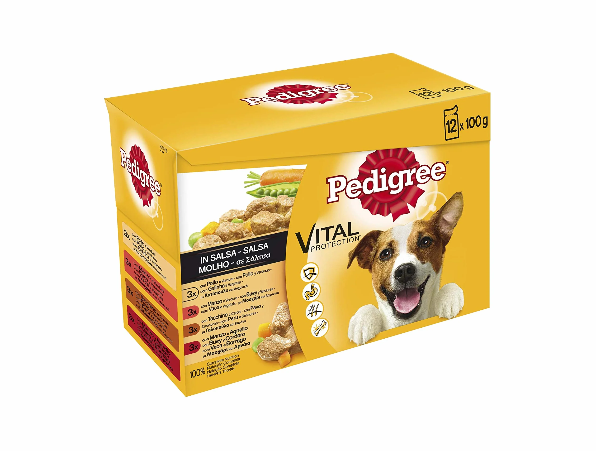 Pedigree Julia Karma dla Psa, Miks, 12 x 100 g