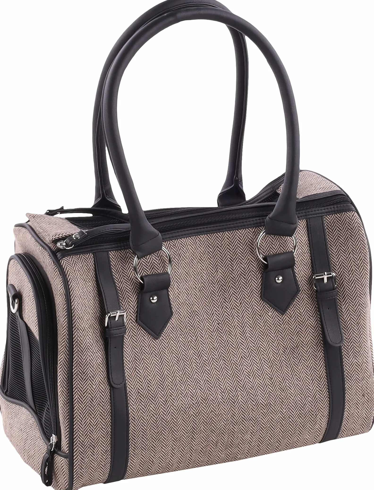 Flamingo F Torba transportowa CILOU 1 Brązowy 37X24X31CM