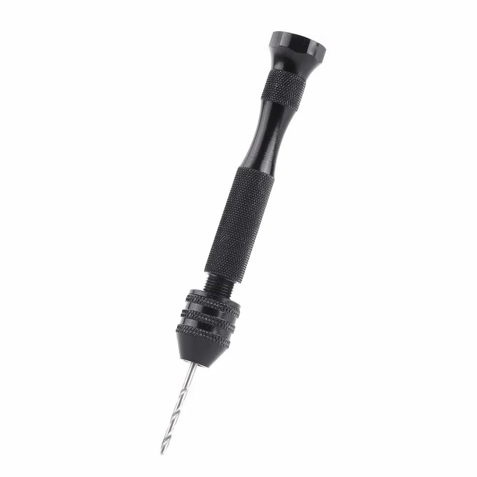 Chuck Range Chuck Ręczne Wiertło Kręte Zestaw Wierteł Krętych Micro Mini z 25 Wiertłami HSS Narzędzie do Wiercenia w Drewnie