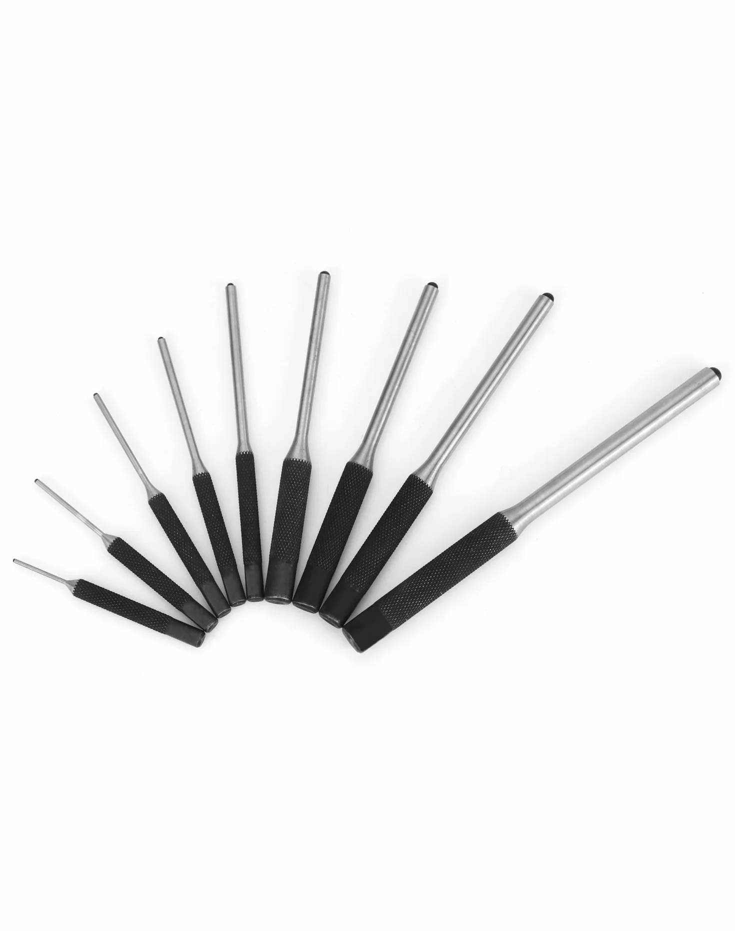 Zestaw wybijaków QWORK 9-częściowy 1,5mm - 8mm z etui