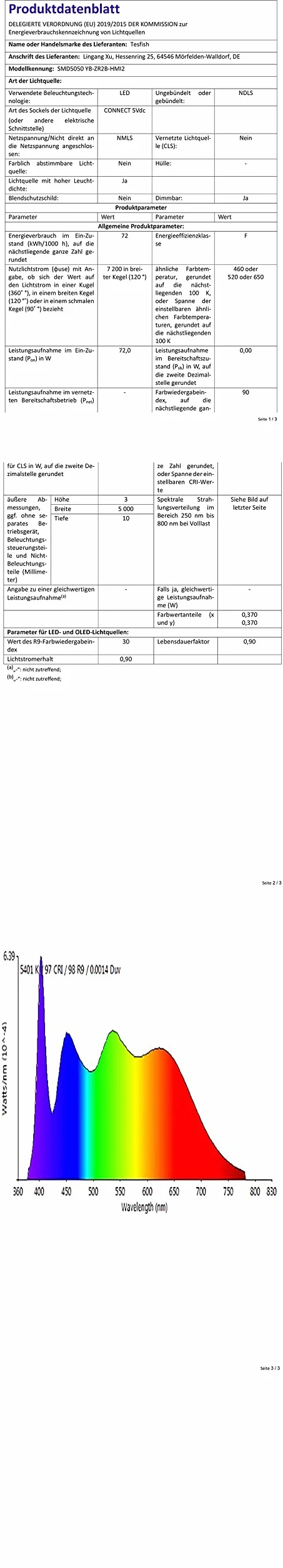 Taśma LED 12 V WS2815, 2 m, RGB, podwójny sygnał pikseli, SMD 5050, 120 diod LED, IP30, w pełni kolorowa, indywidualnie adresowalna, programowalna, listwa świetlna do majsterkowania, dekoracja