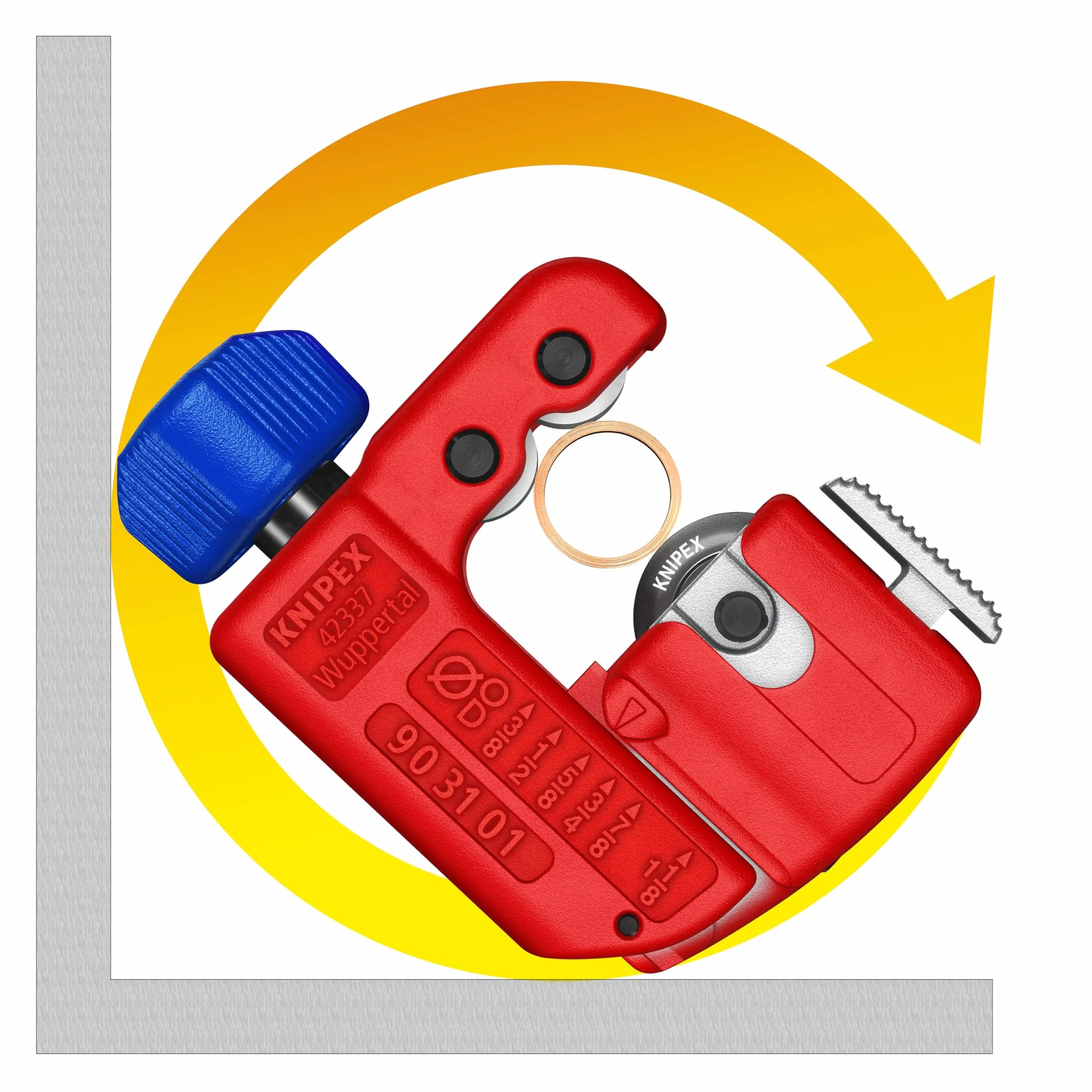 KNIPEX TubiX S Obcinak do rur 77 mm, 90 31 01