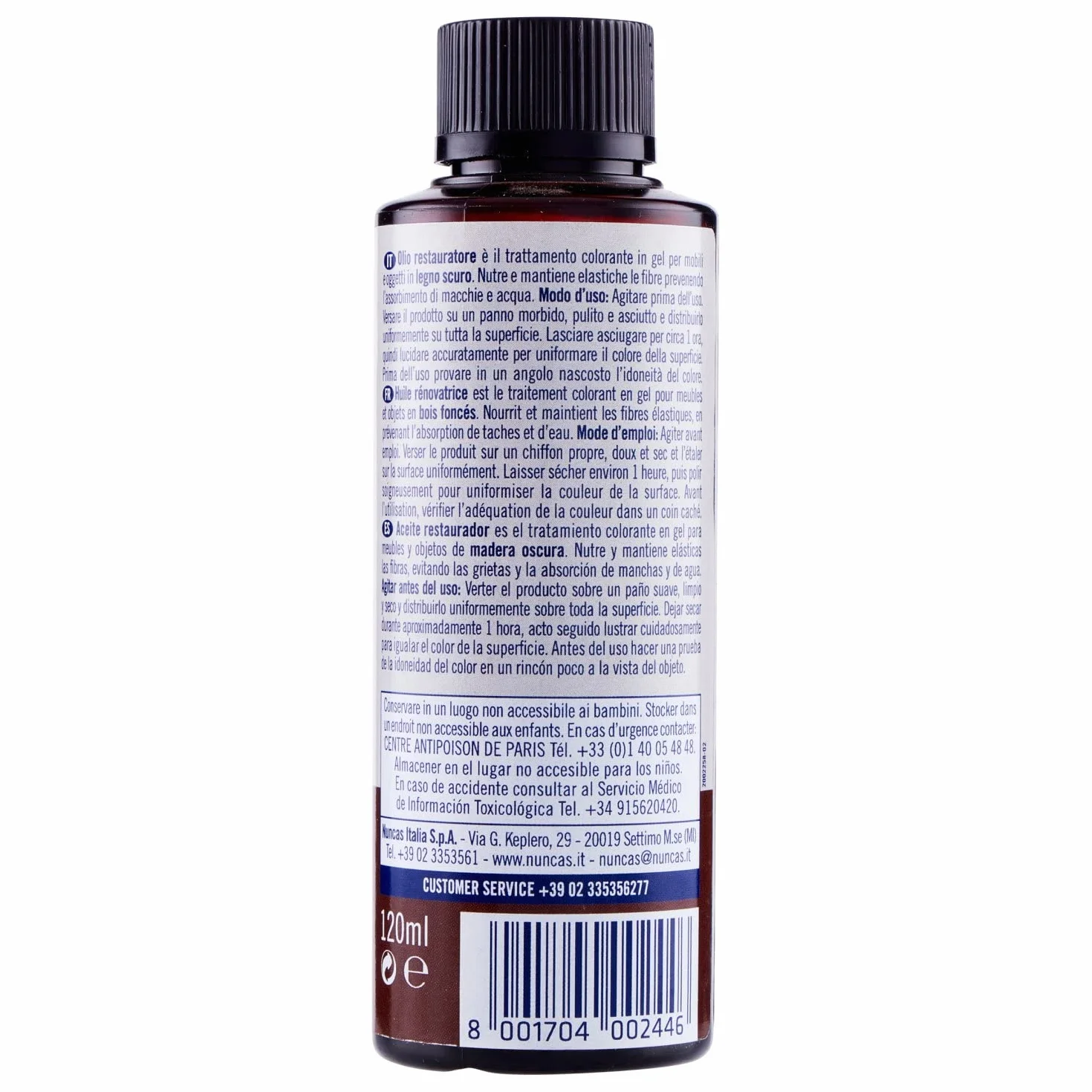 Nuncas Livax Meble i Design Olej Restaurator Ciemne drewno 120ml