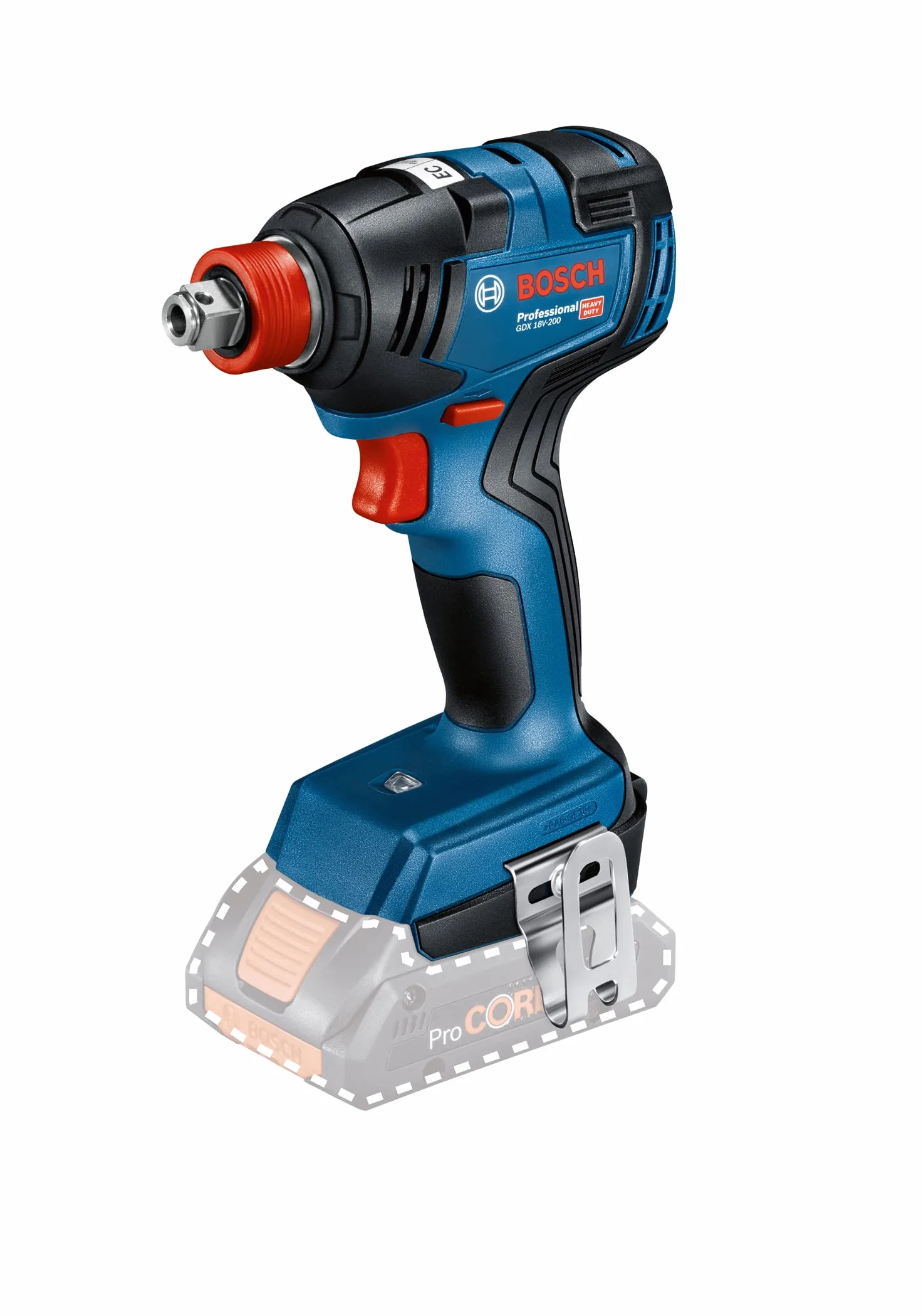 Bosch Professional GDX 18V-200 akumulatorowa wkrętarka udarowa i klucz udarowy 18V 200 Nm