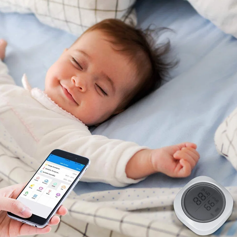 Inkbird IBS-TH1 Plus Termometr Higrometru Bluetooth Data Logger dla Androida iOS