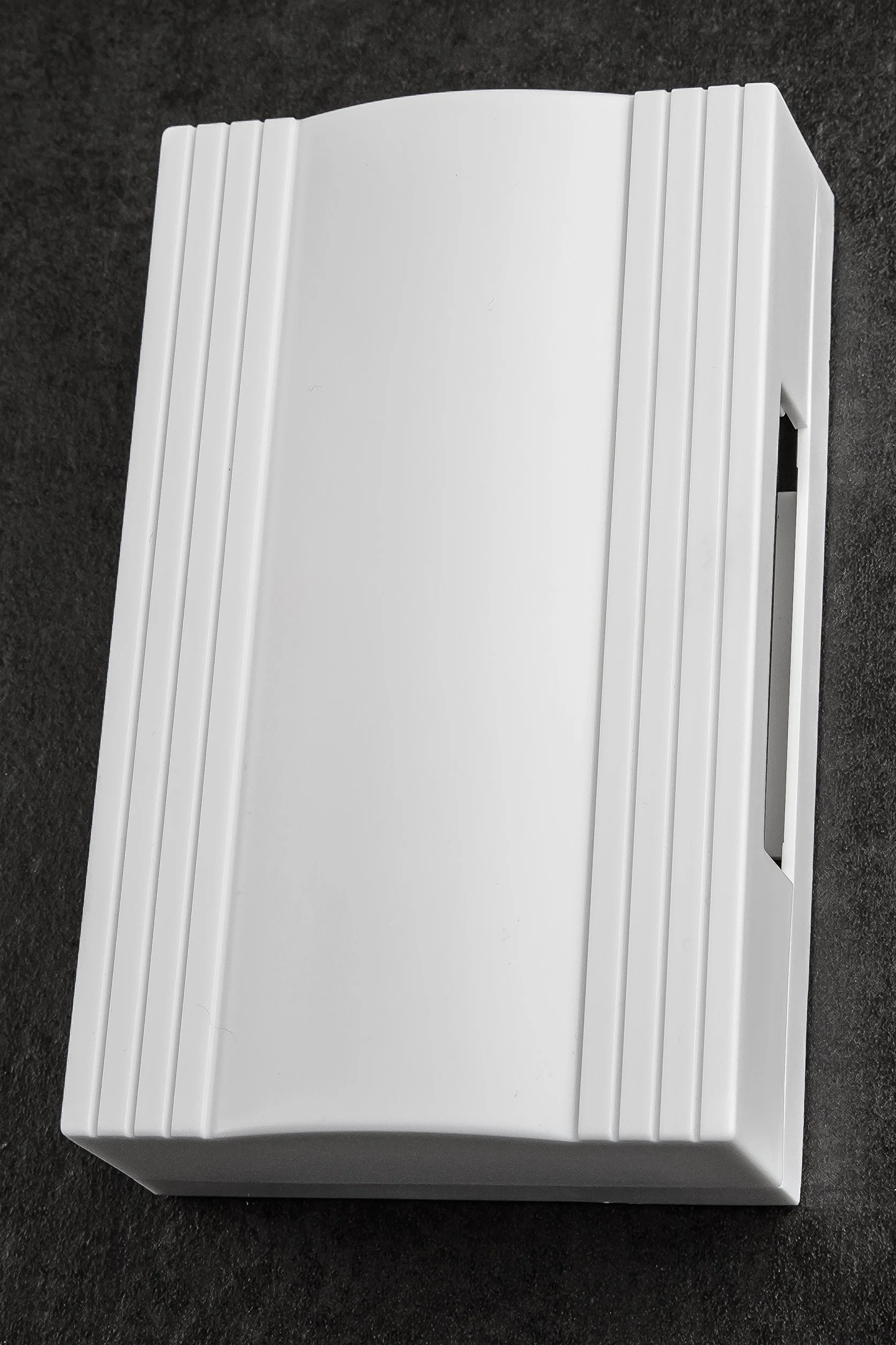Huber Dzwon do drzwi, mechaniczny dwutonowy, 80 dB(A), 8-12V, biały, model 13001