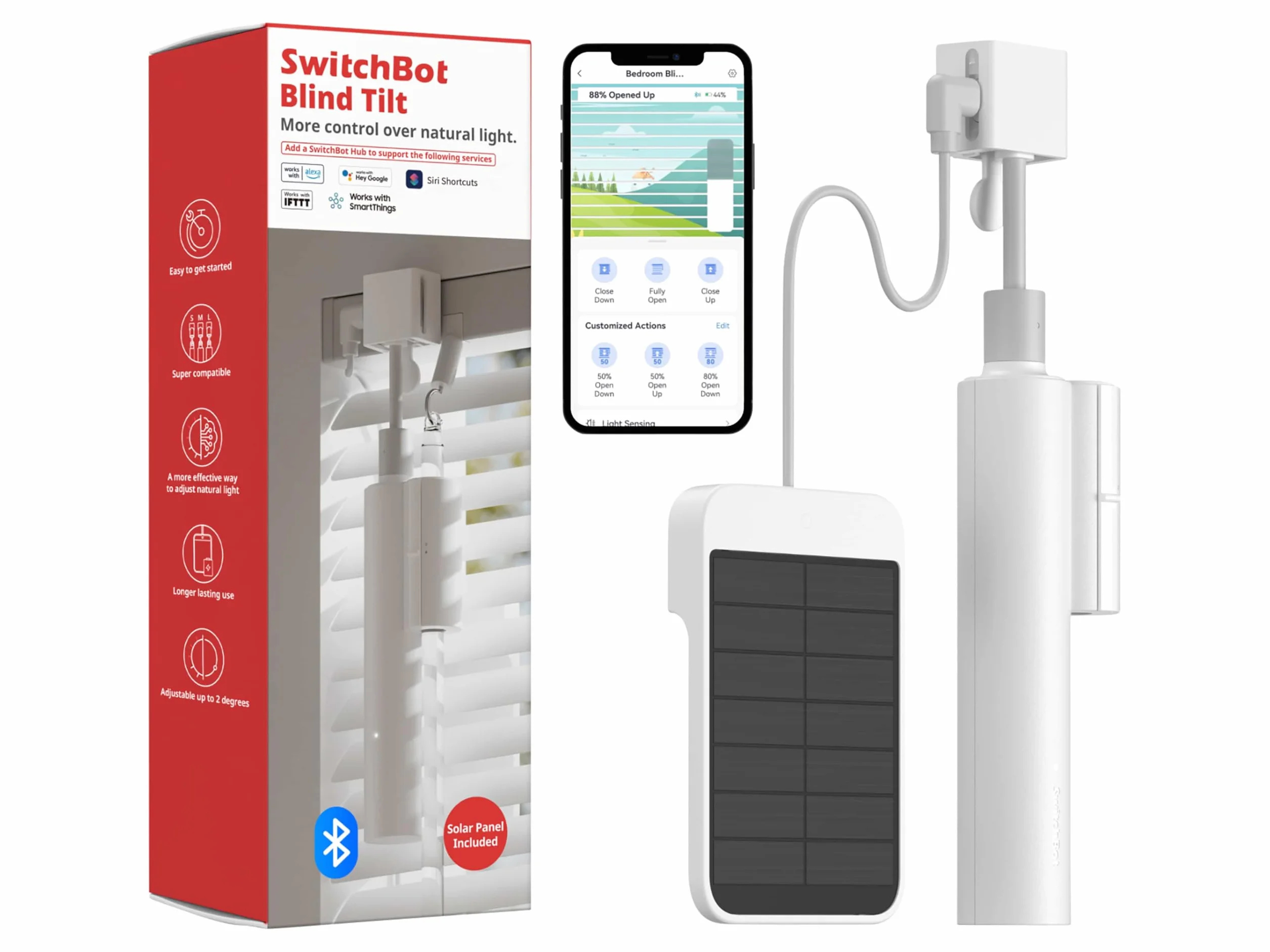 SwitchBot Blind Tilt - inteligentny elektryczny system sterowania żaluzjami