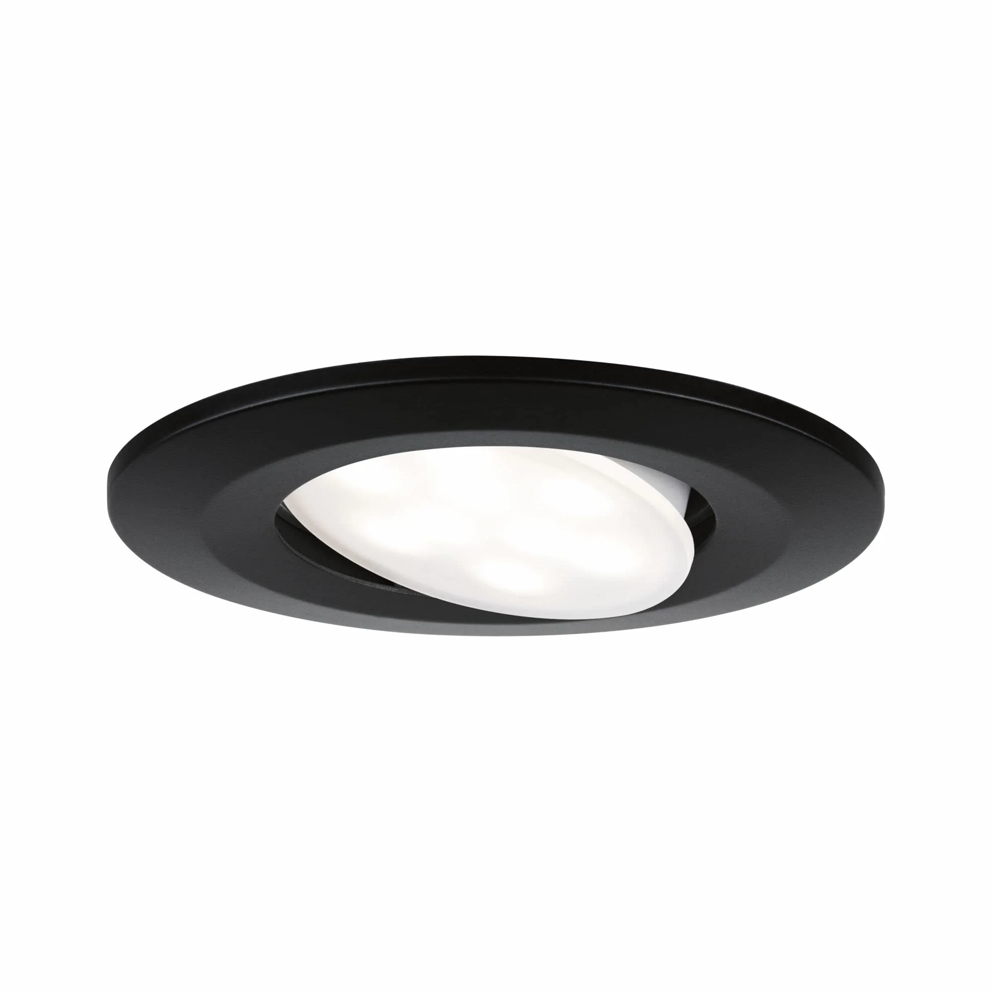 Paulmann 93096 LED oprawa wpuszczana Calla zestaw 3 szt. wychylne IP65 90mm 30° 3x550lm White Switch w zestawie 3x5 W czarny matowy tworz. szt. 3000 K