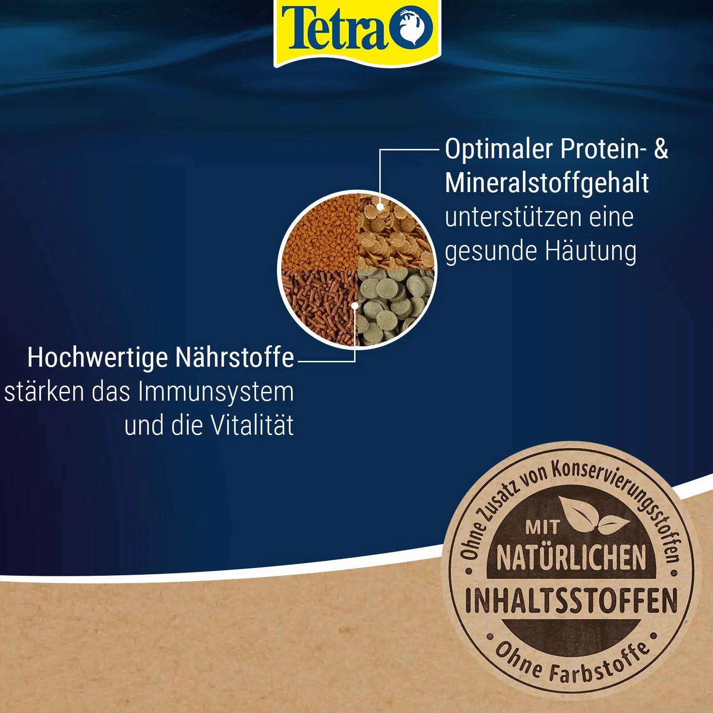 Tetra Crusta Menu – karma 4 w 1 z patyczkami, granulkami, wazami i granulatami do krewetek i raków, dla urozmaiconej diety, puszka 100 ml