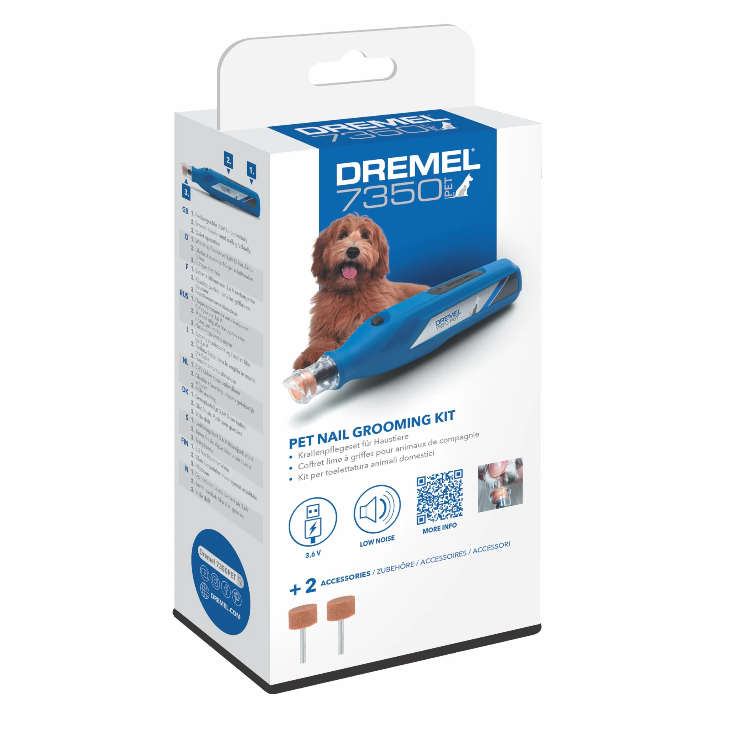 Dremel Urządzenie do Pielęgnacji Pazurów 7350 PET