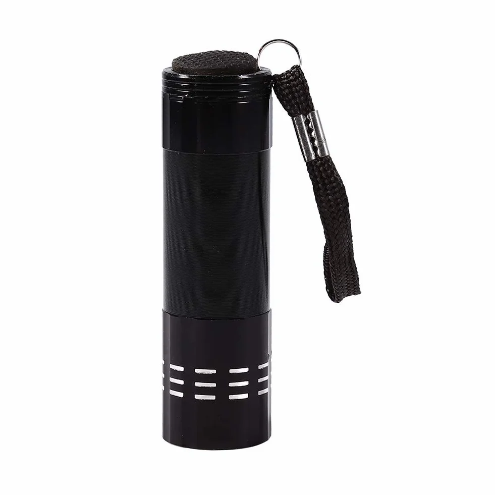 SUNGOOYUE Podświetlenie Detektora LED, 9 LED Ultra Violet UV Lampa Lampa dla Zwierząt do Zwierząt Moczowych na Dywan lub podłogę