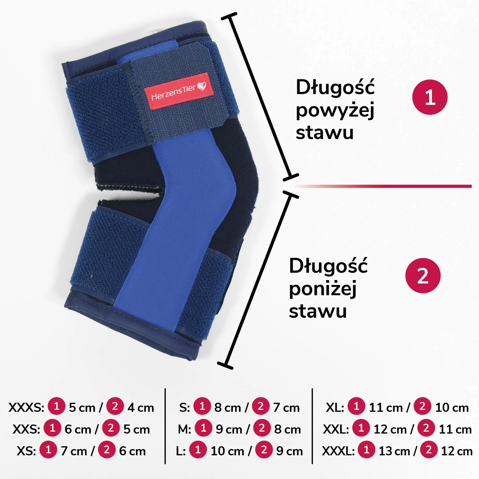 Bandaż na Staw Skokowy z Pianki Rozmiar XS dla Psów & Kotów – Oddychający ze Szynami do Wsparcia Stawu Skokowego przy Artrozie & Niestabilności