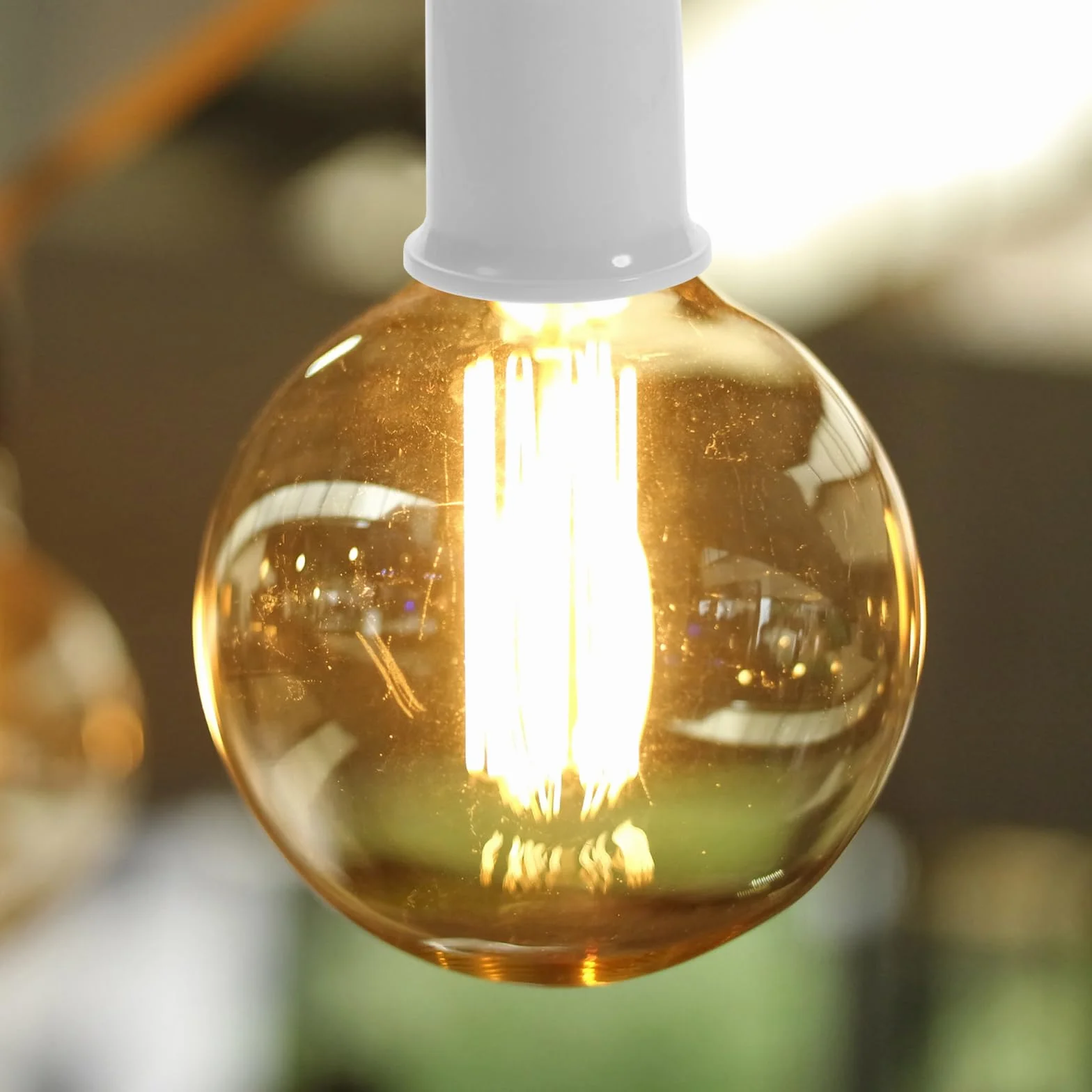 Housoutil E27 na 2-pinową oprawkę lampy, zamienna z uchwytem żarówkę vintage