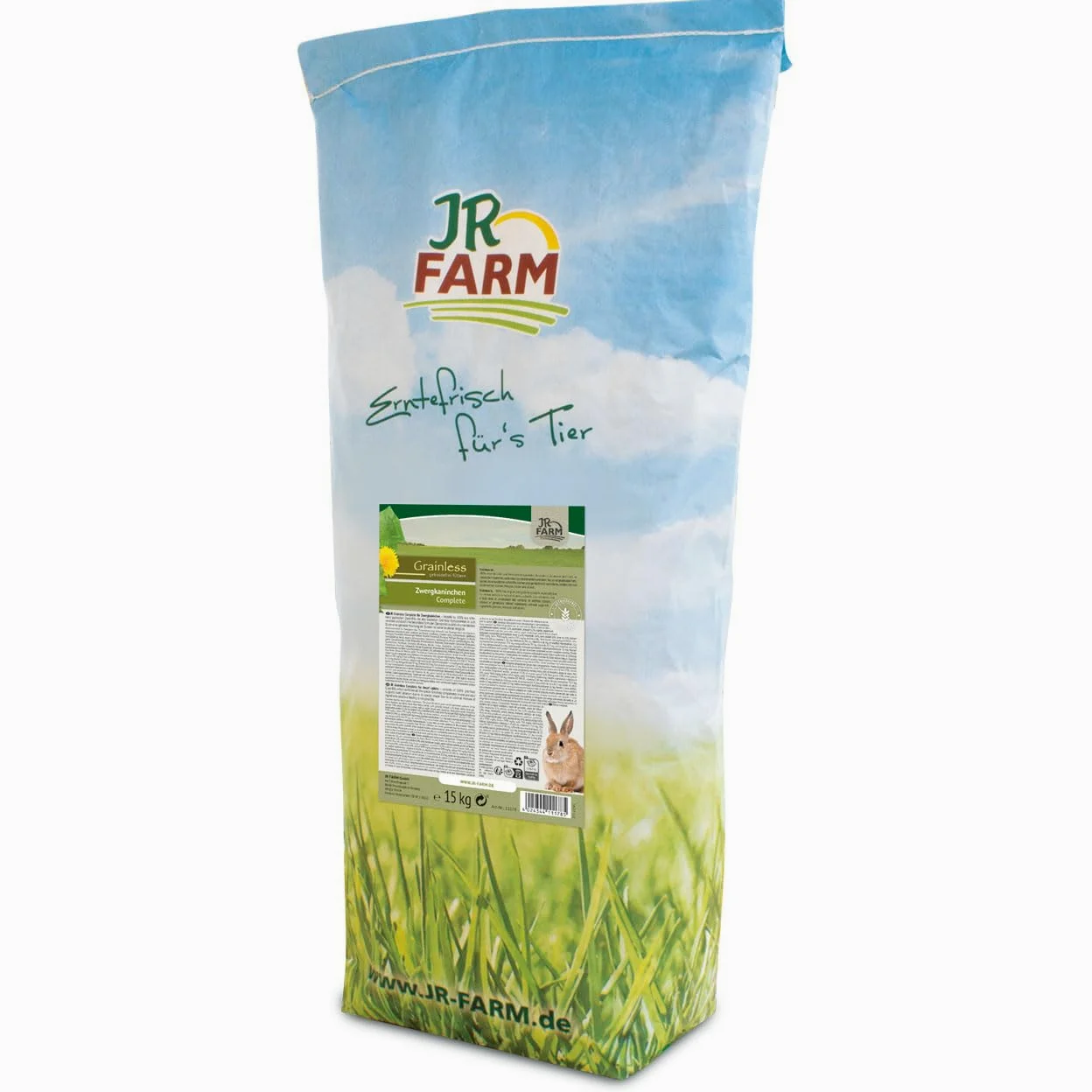 JR FARM Grainless Complete królik miniaturowy 15 kg