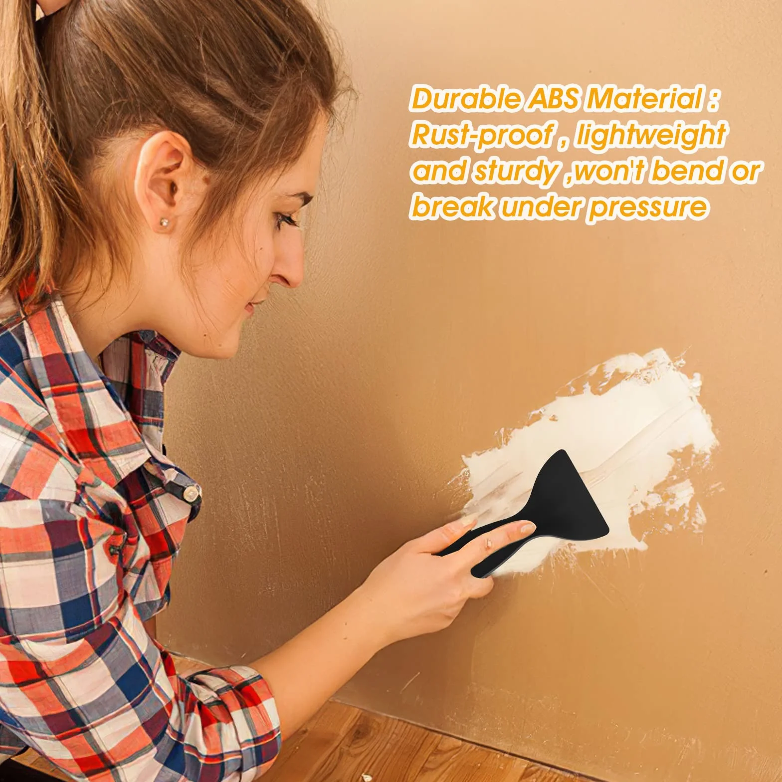 Zestaw 12 plastikowych noży do szpachli skrobak do tapet i malowania samochodu