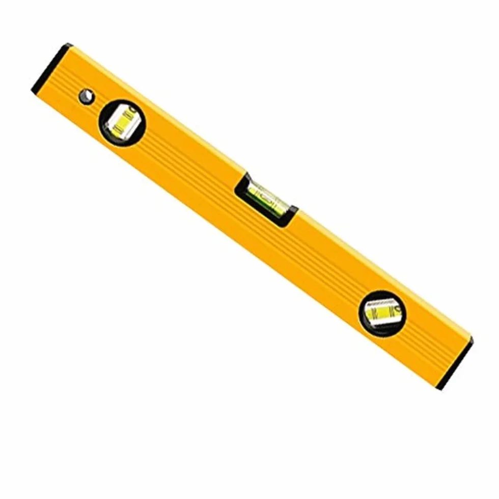 CP735040 Poziomica Światło Metalowe, Żółta/Czarna, 40 cm