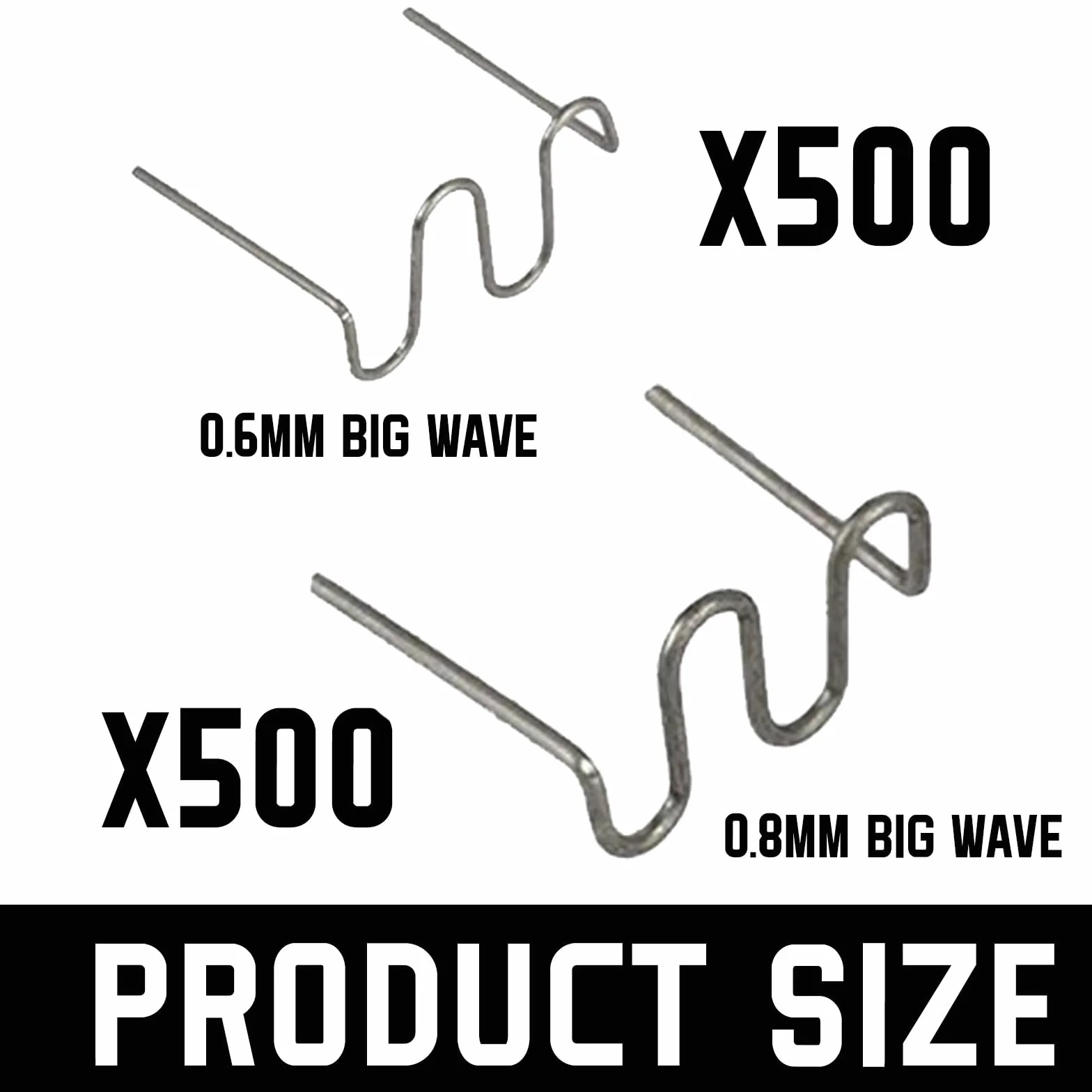 1000 sztuk spawarek ze stali nierdzewnej, spawarka 0,8 mm / 0,6 mm, zszywacz zszywacz, zderzaki, zestaw naprawczy, do naprawy pęknięć zderzaka samochodowego