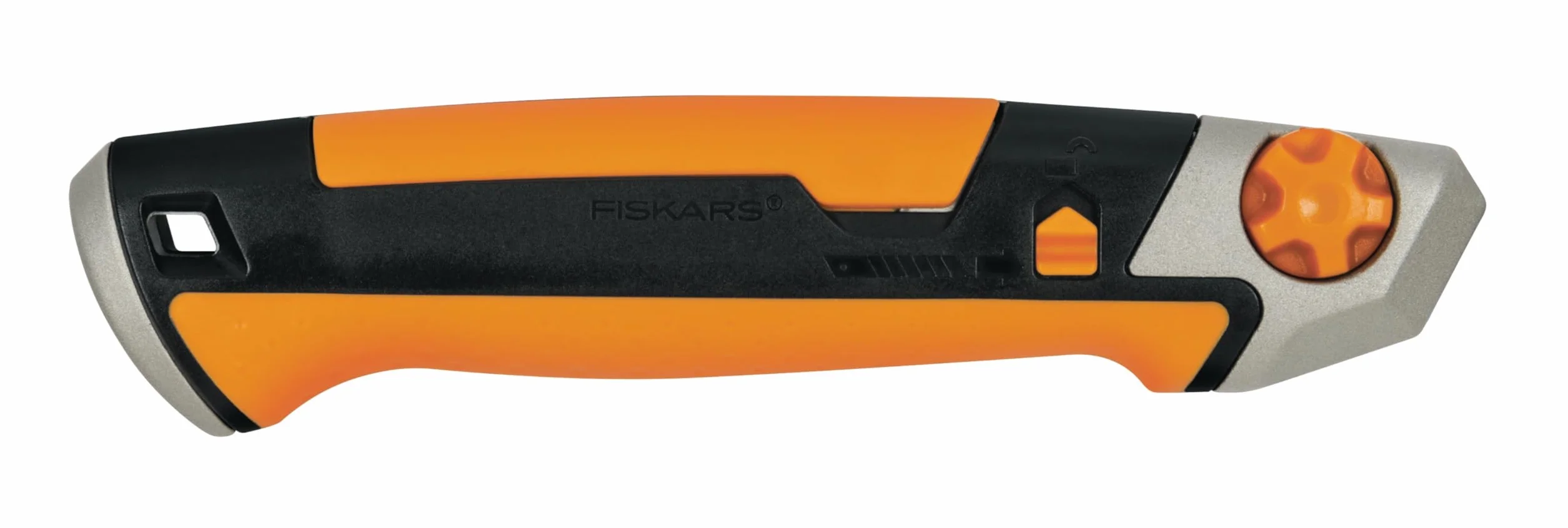 Fiskars Nóż segmentowy 16,5 cm CarbonMax Stal nierdzewna czarny pomarańczowy